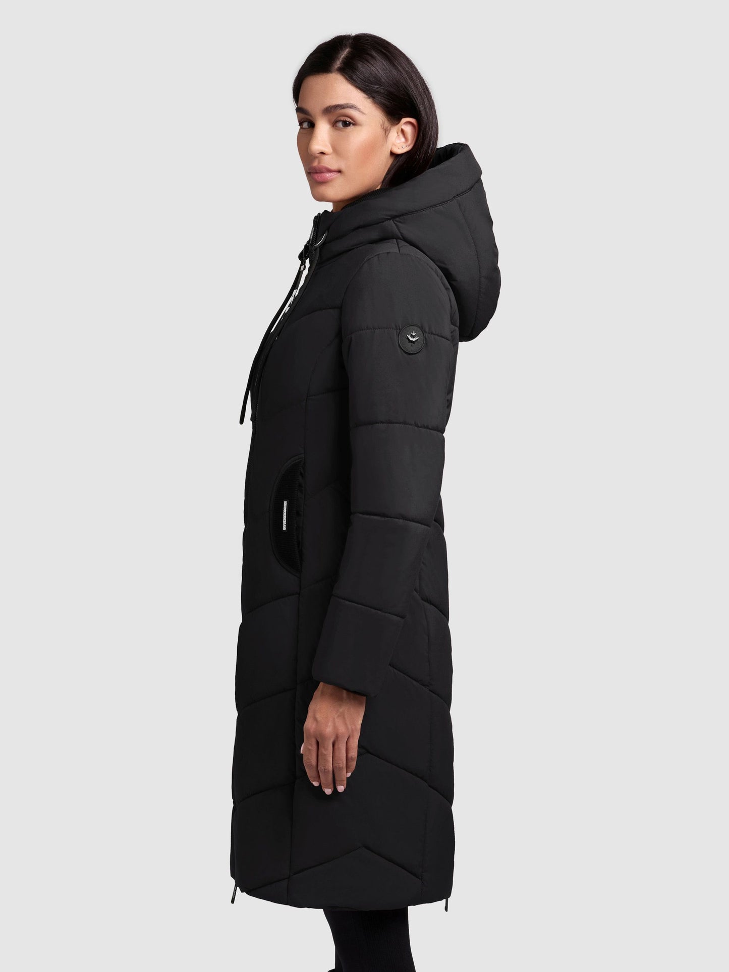 khujo Damen Wintermantel ARIBAY4 LIGHT schwarz