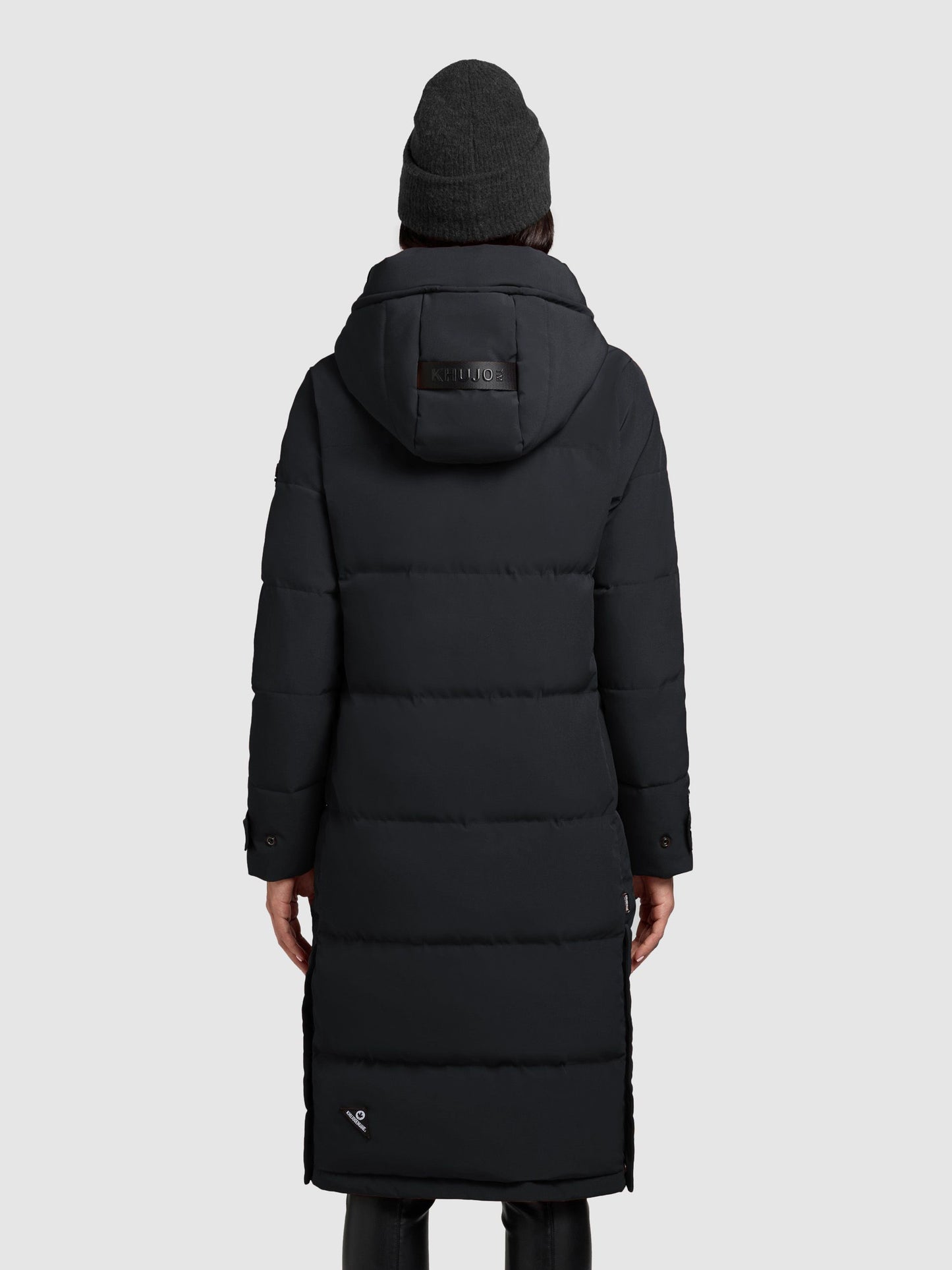 khujo Damen Wintermantel DAIRI blau