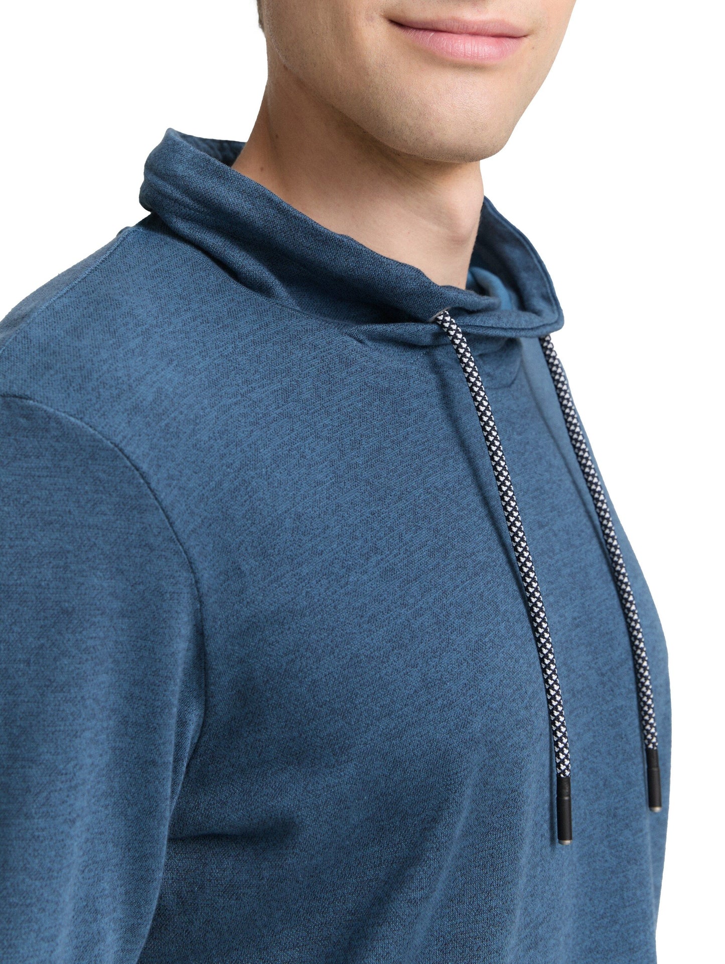 Tom Tailor Herren Snood Langarmshirt blau