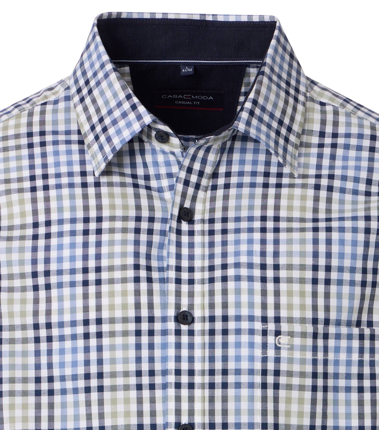 Casa Moda Herren Hemd blau