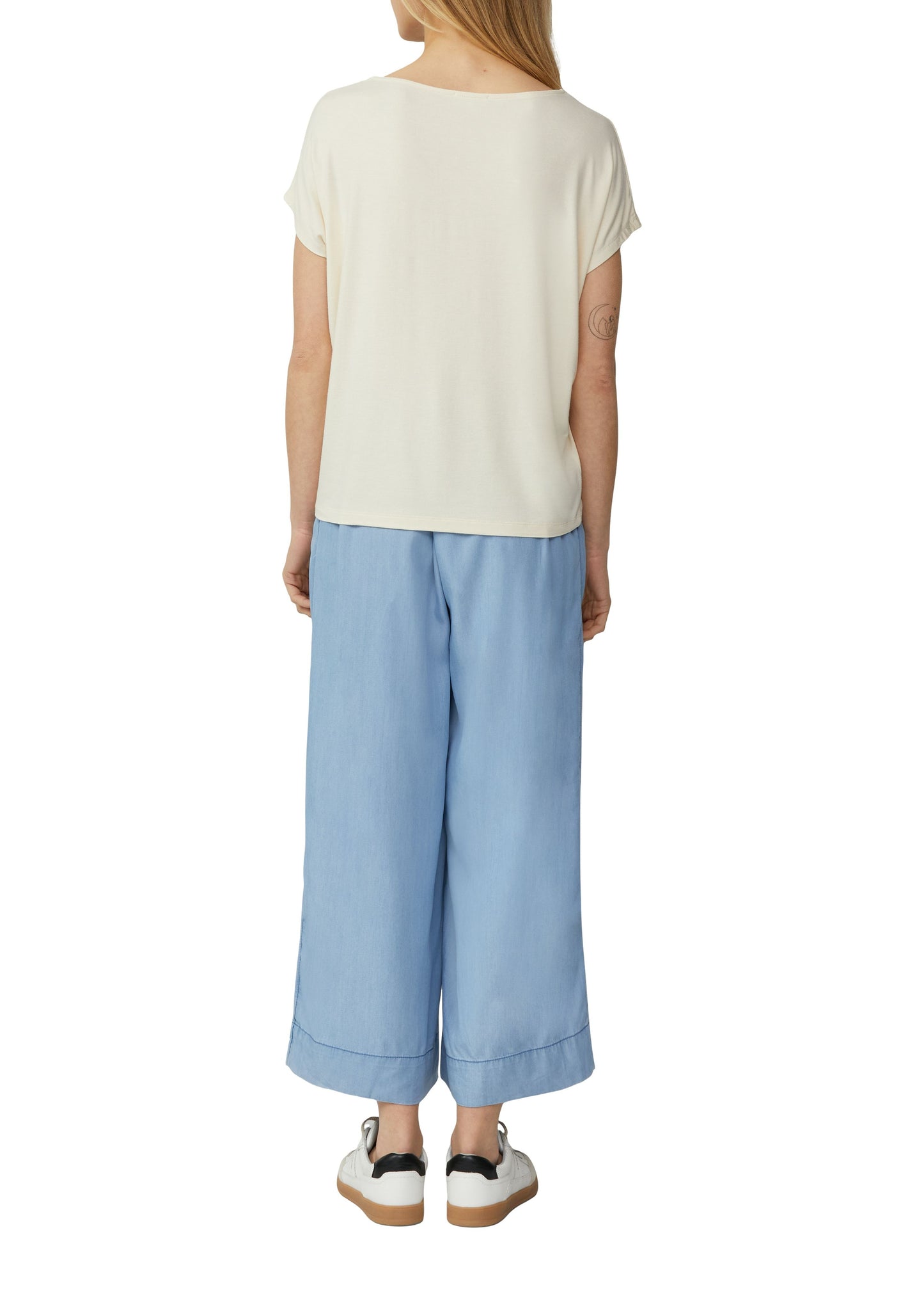 s.Oliver Damen T-Shirt beige