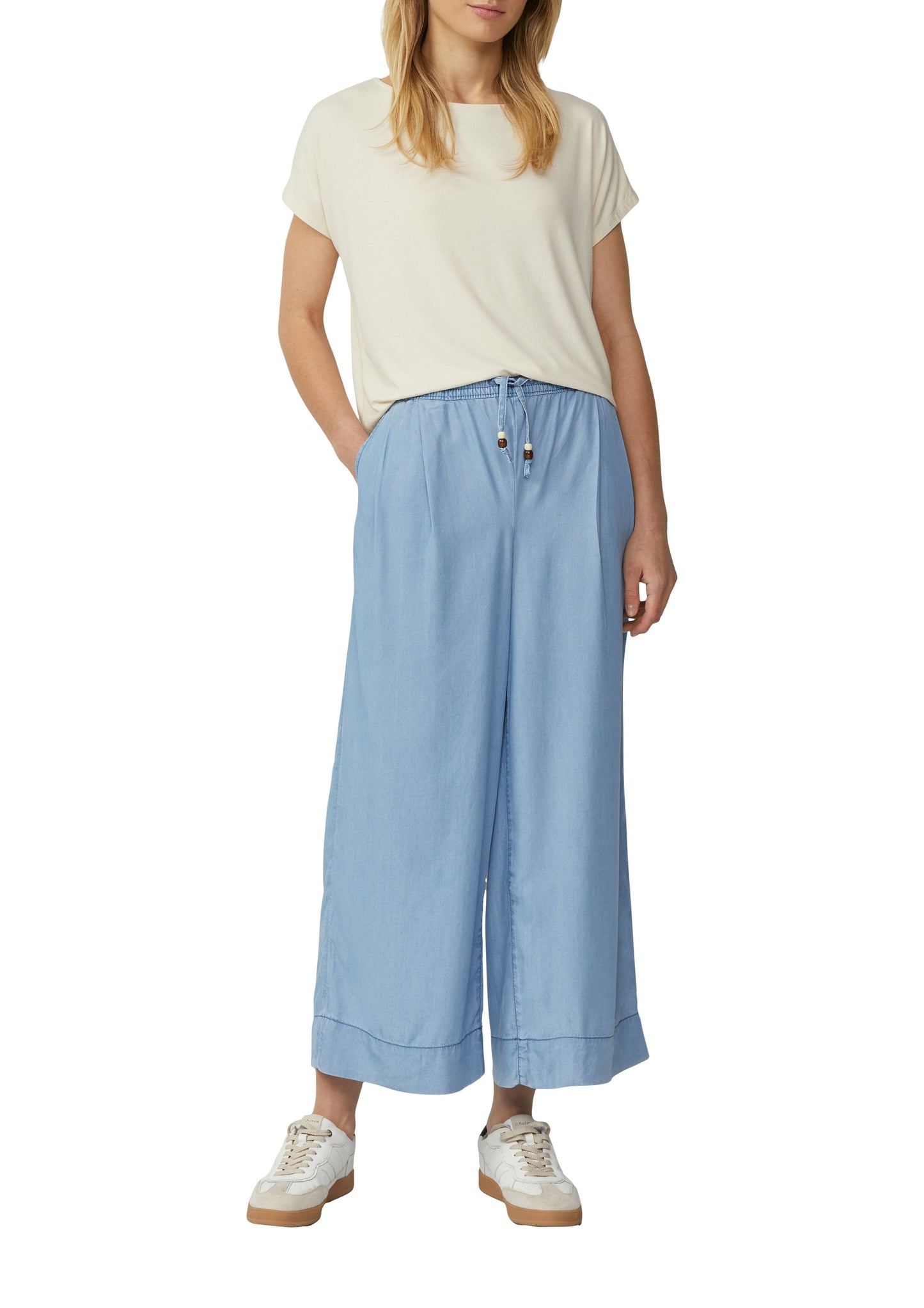 s.Oliver Damen T-Shirt beige