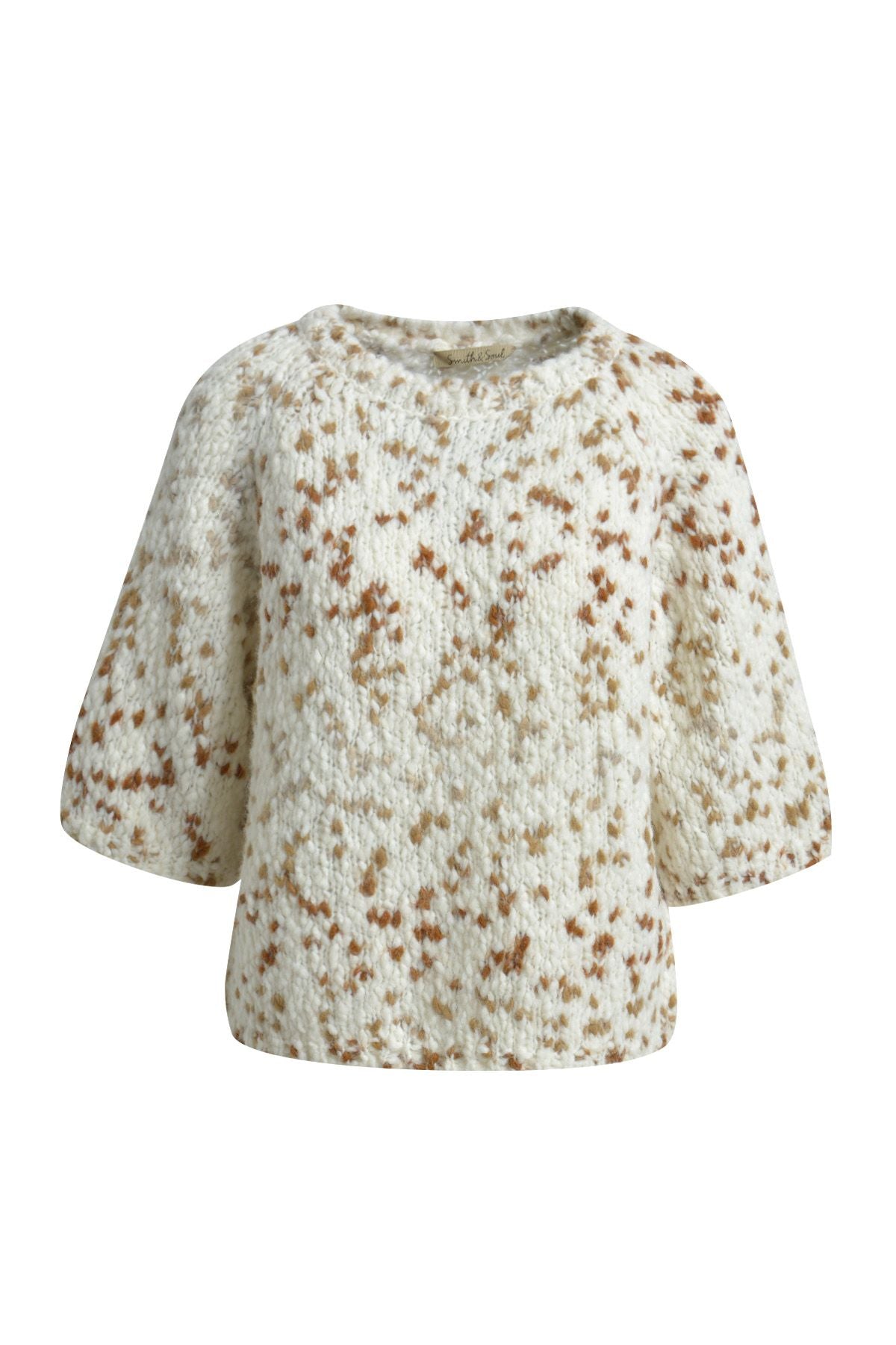 Smith&Soul Damen Strickpullover weiß