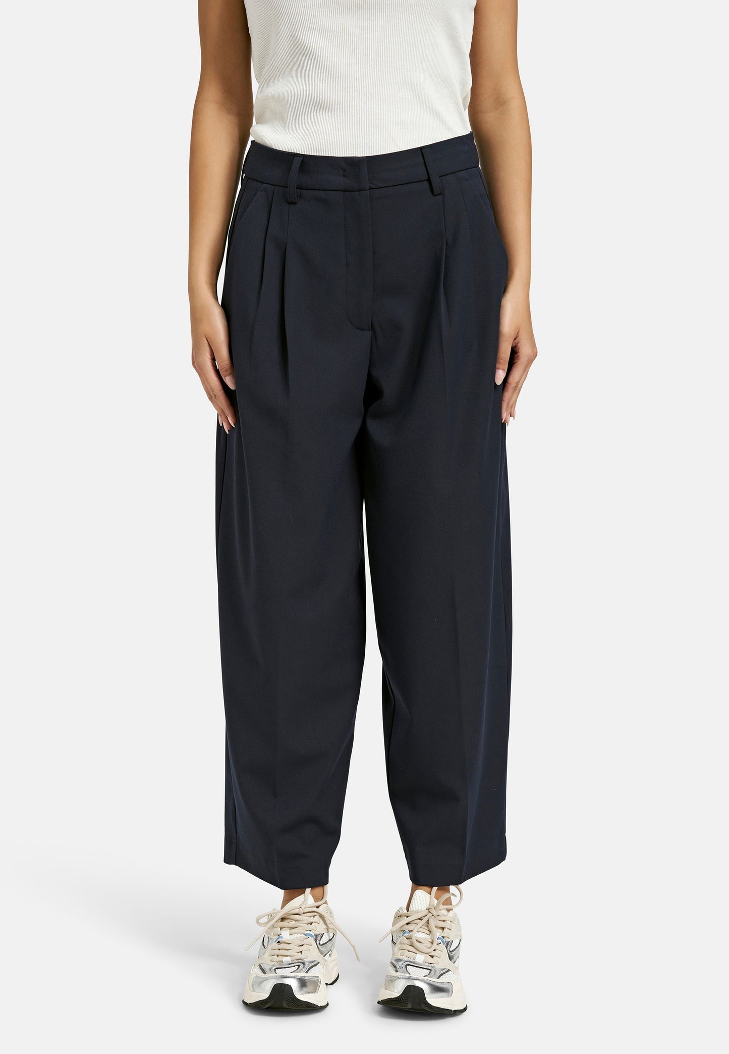 Smith&Soul Damen Straight Cropped Pants blau