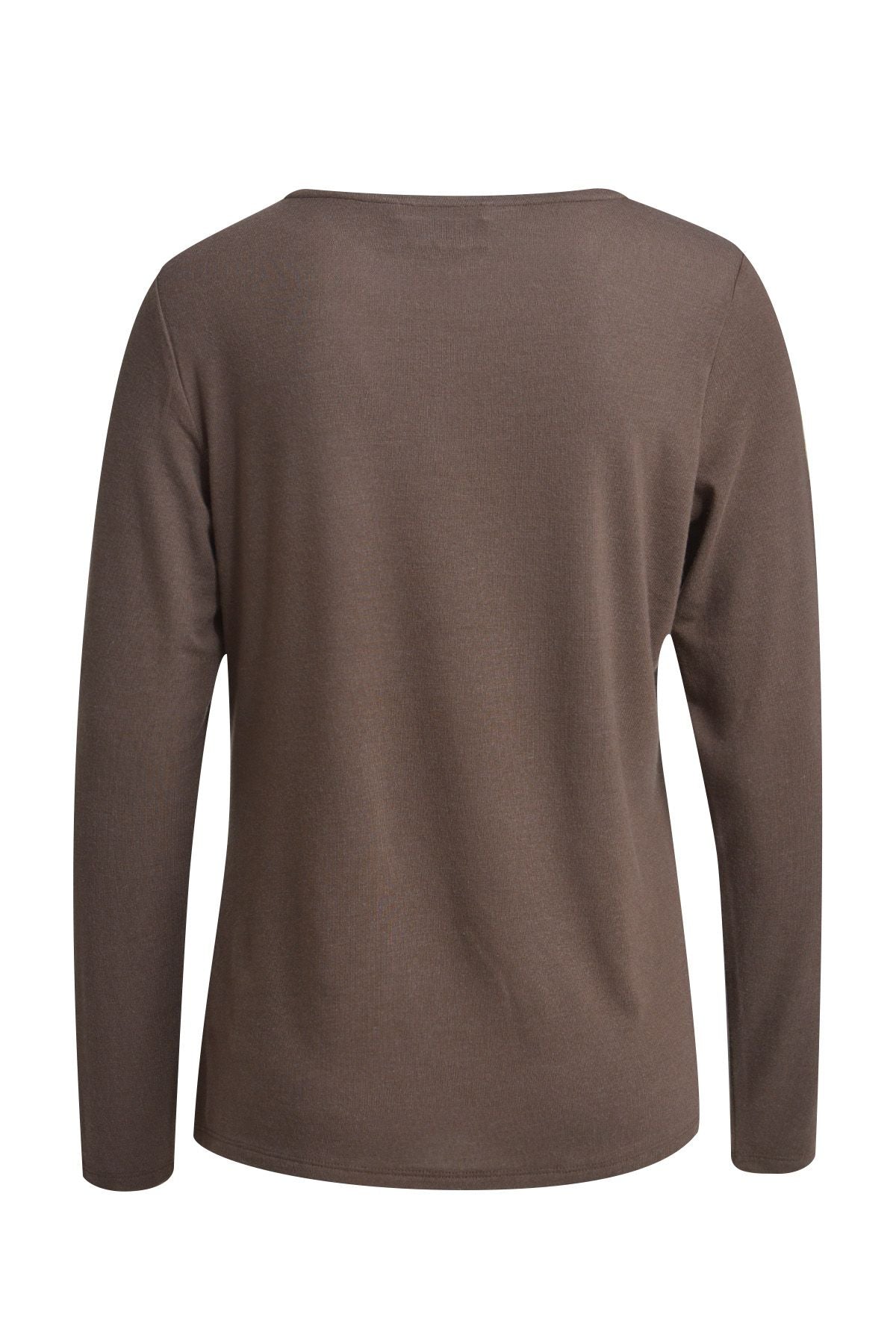 Smith&Soul Damen Langarmshirt braun