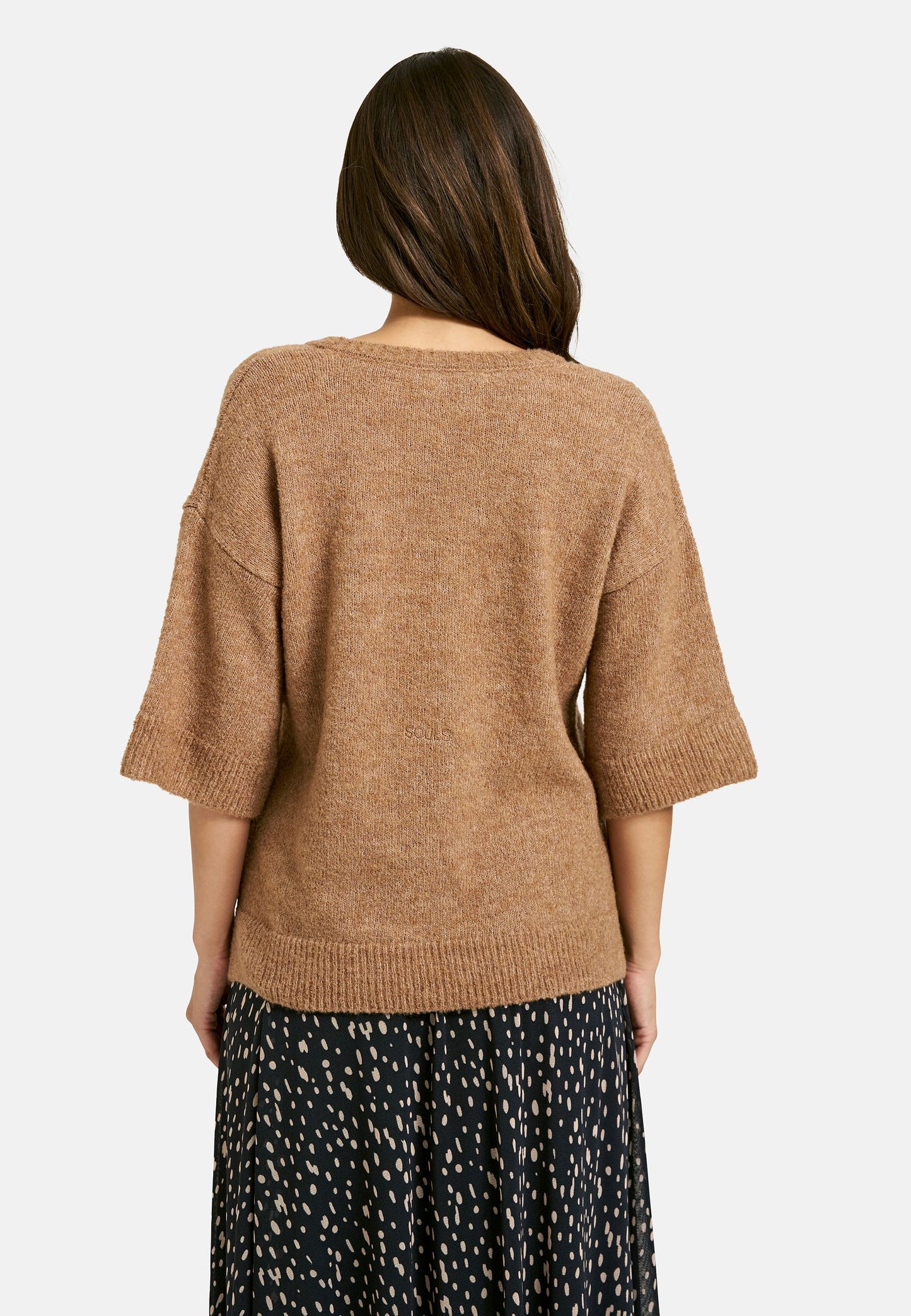 Smith&Soul Damen V-neck Pullover braun
