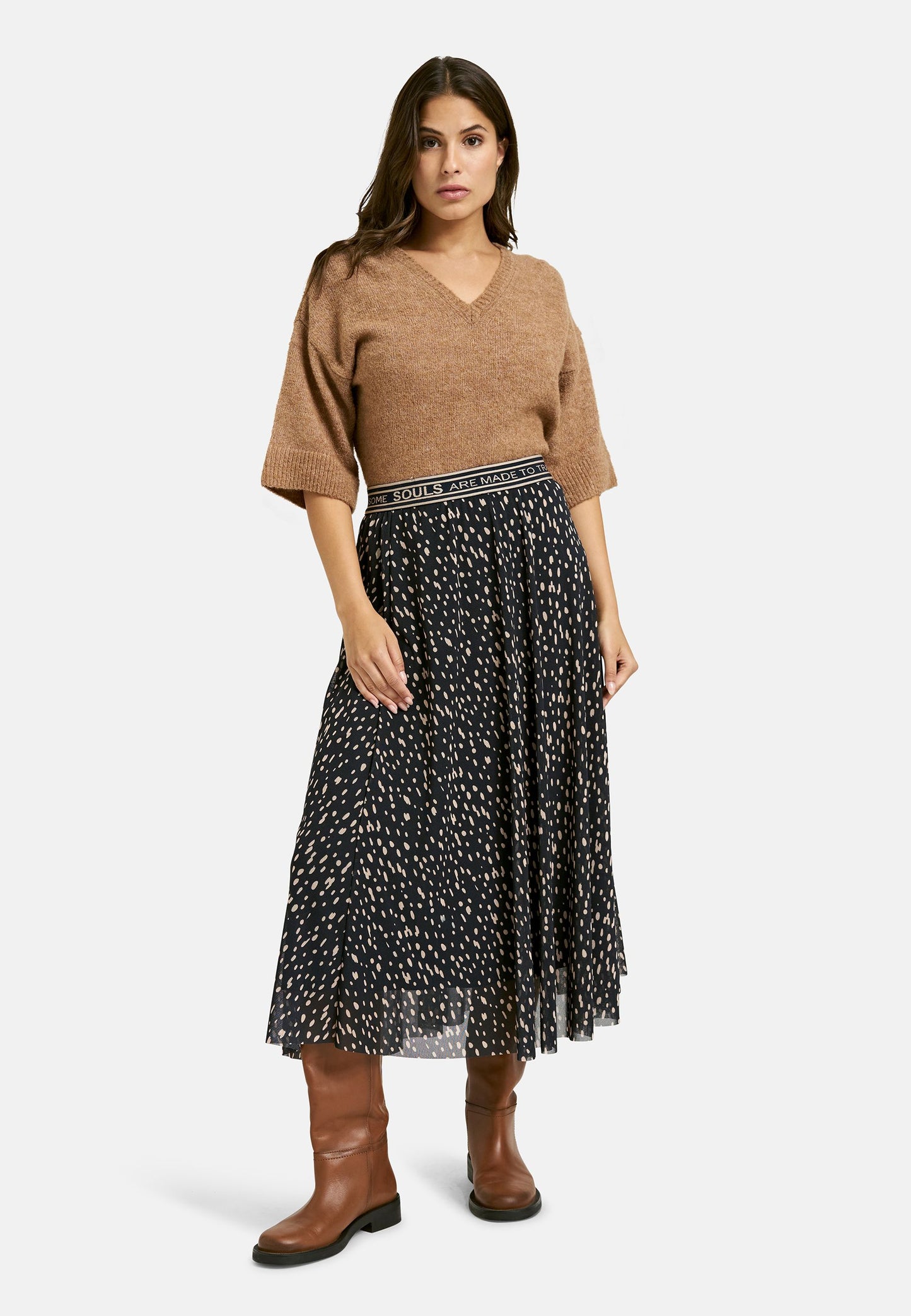 Smith&Soul Damen Rock schwarz