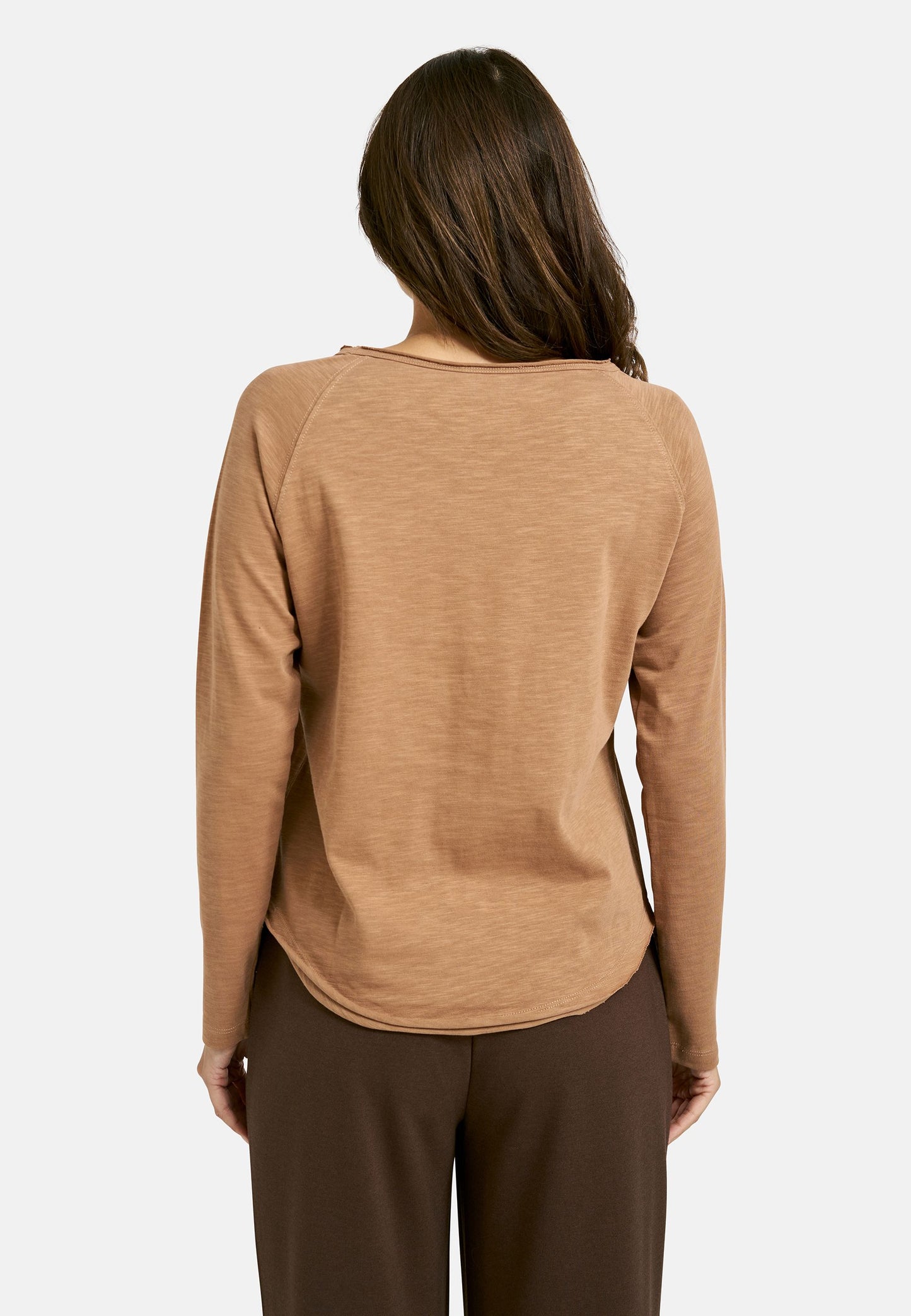 Smith&Soul Damen Langarmshirt braun