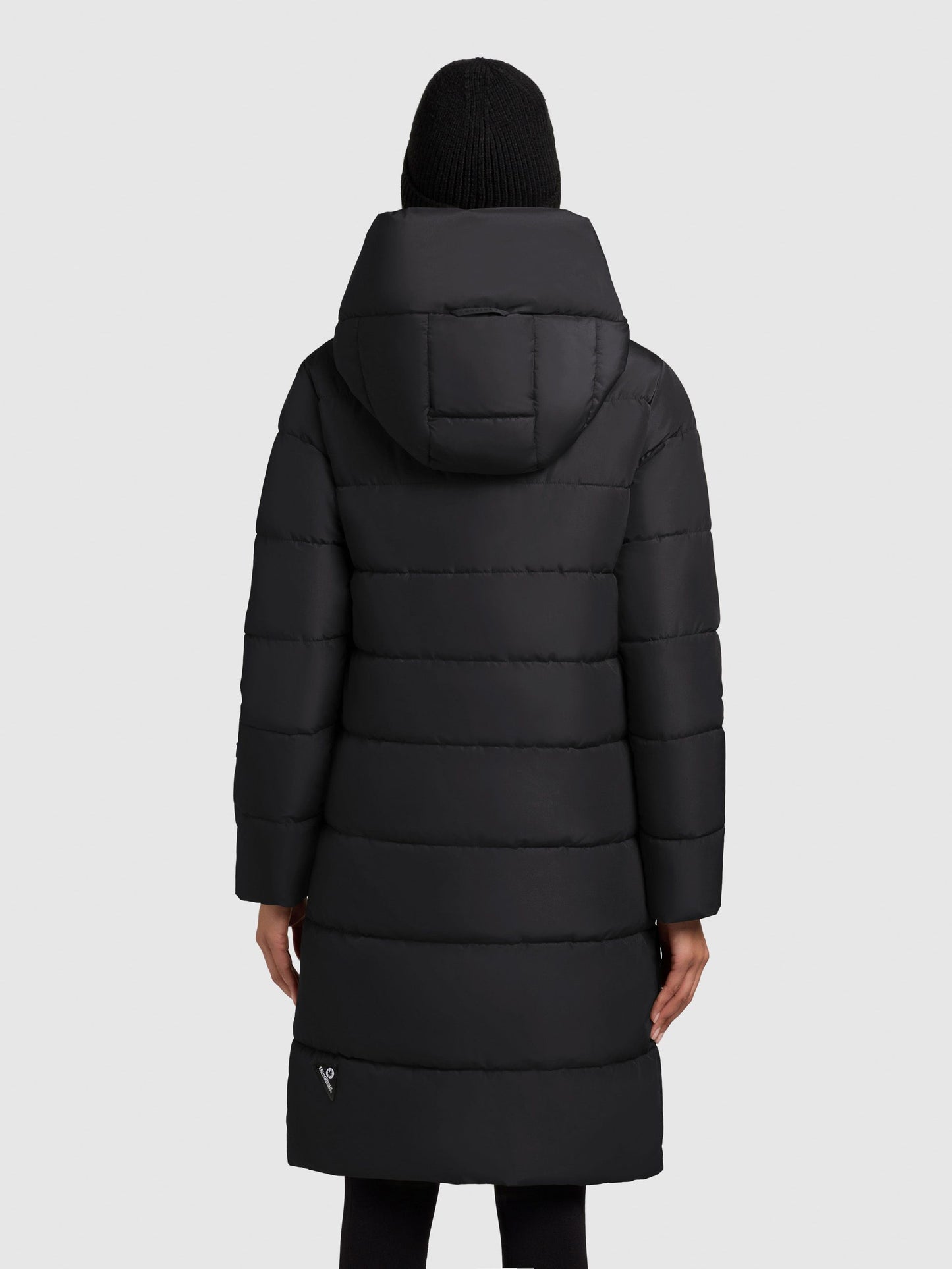 khujo Damen Wintermantel JILIAS5 schwarz