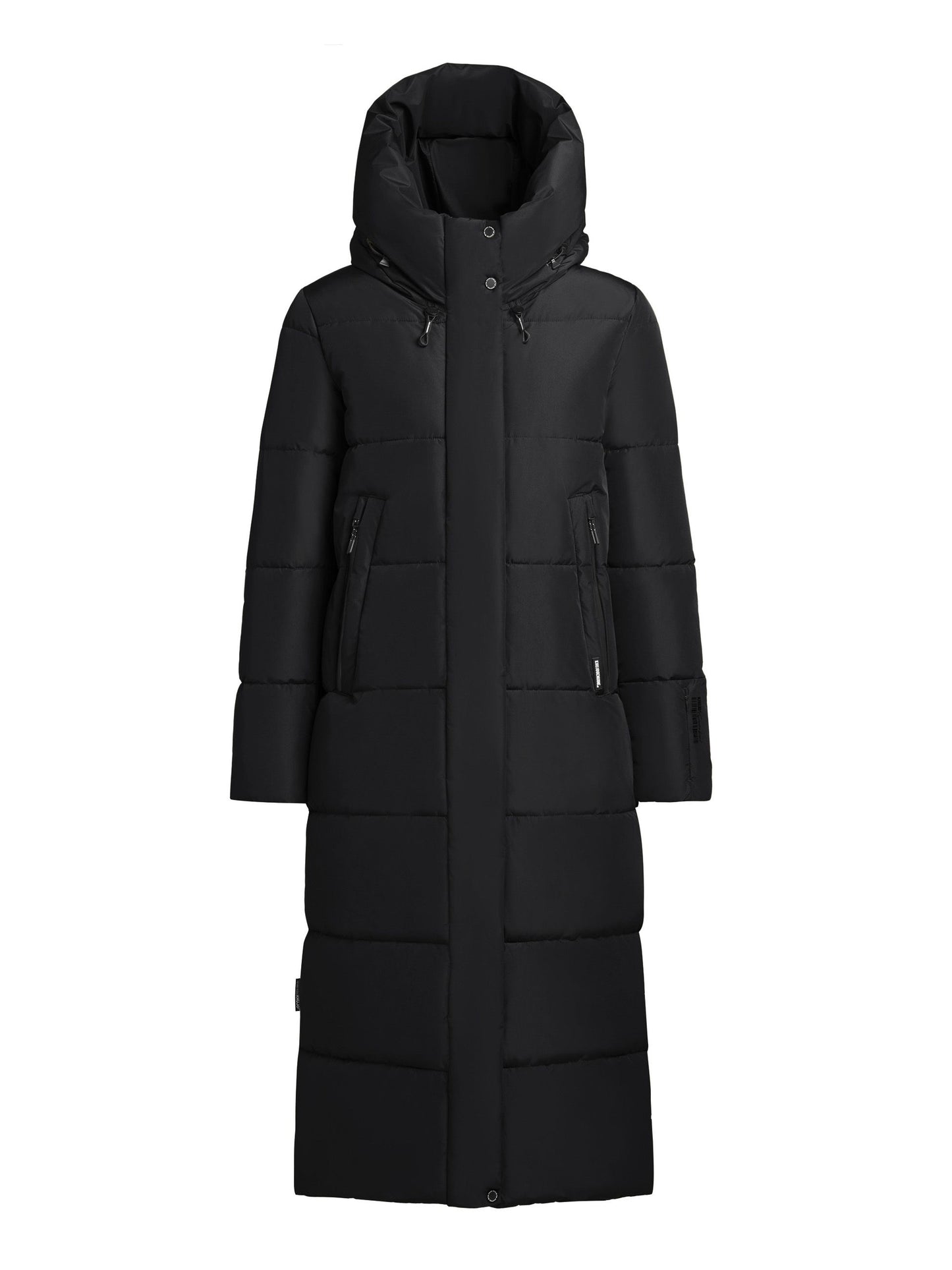 khujo Damen Wintermantel SOULANI4 schwarz