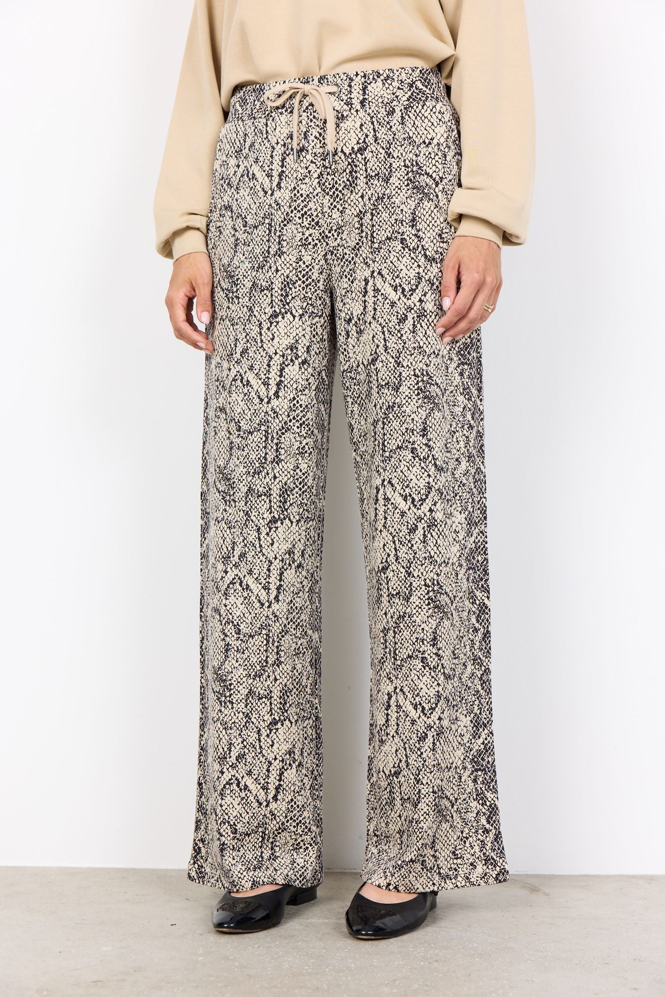 Soya Concept Damen Hose khaki