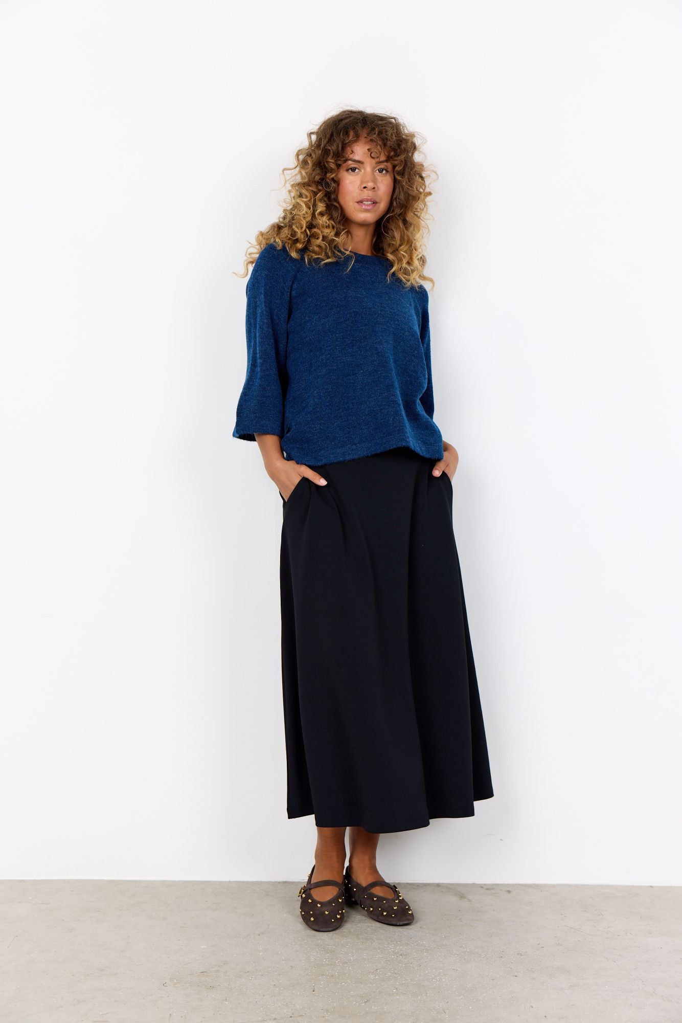 Soya Concept Damen Rock schwarz