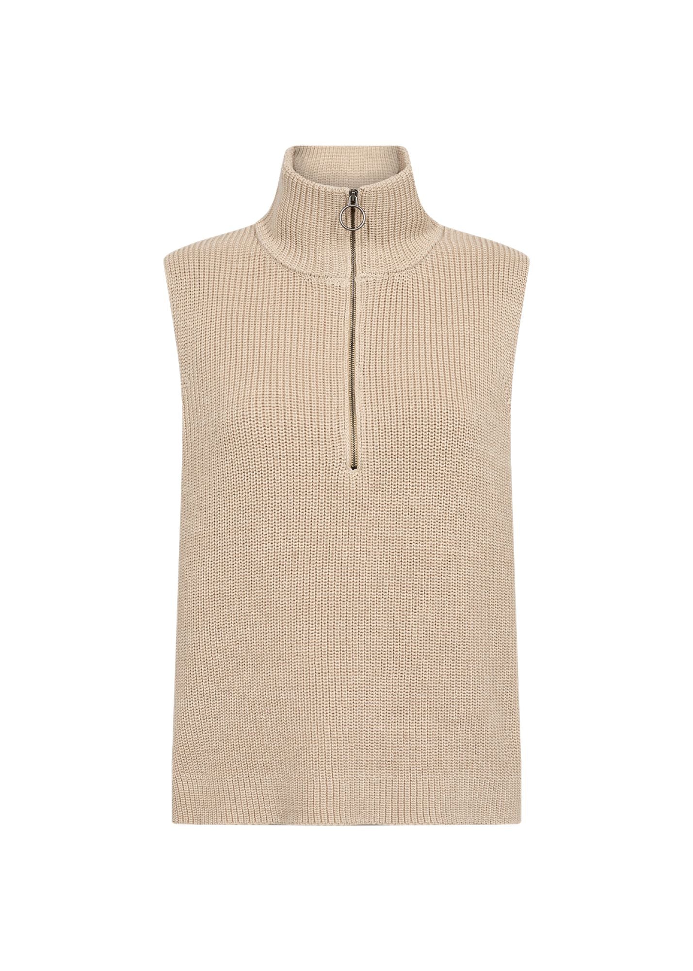 Soya Concept Damen Strickweste XL beige