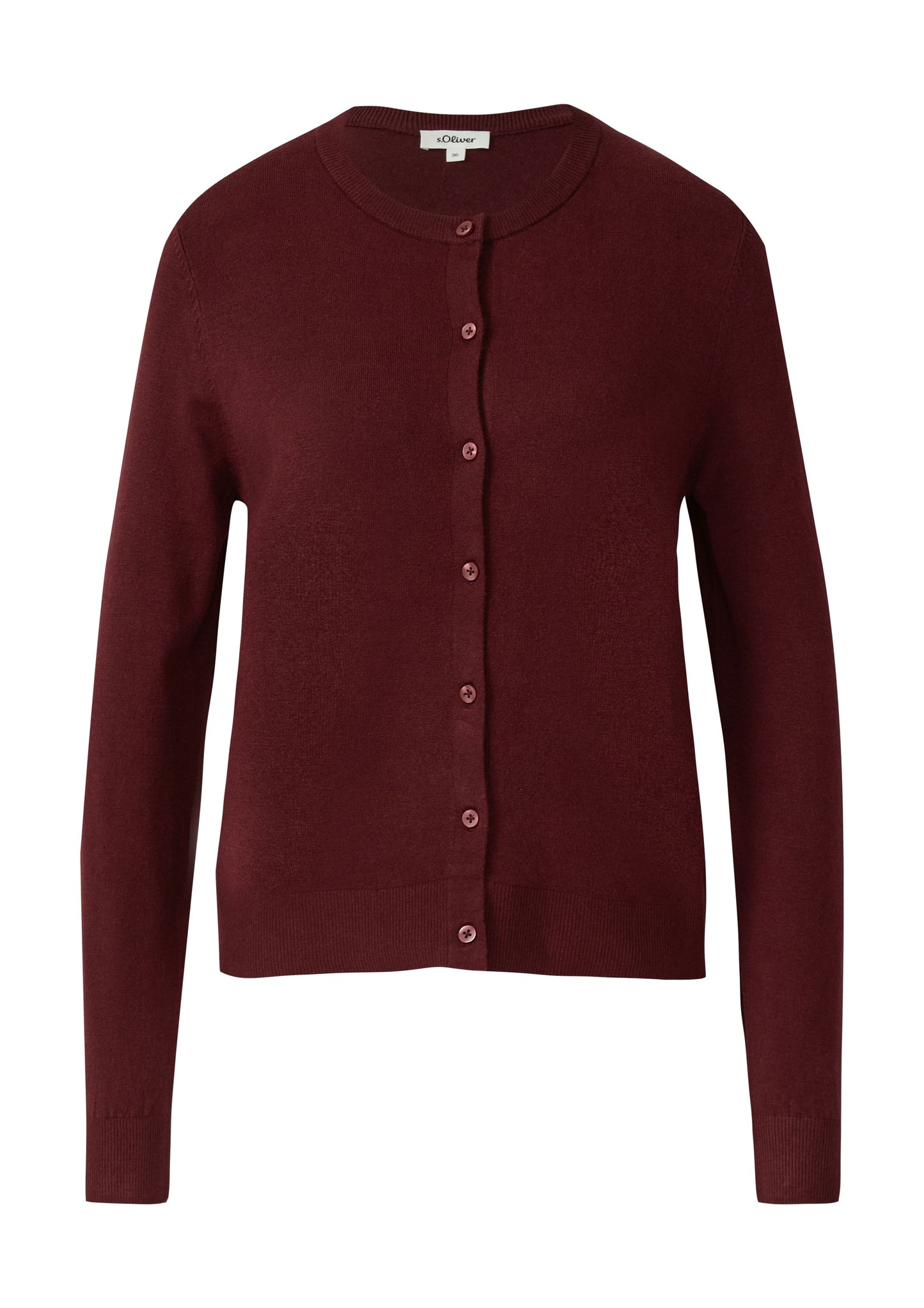 s.Oliver Damen Strickjacke rot