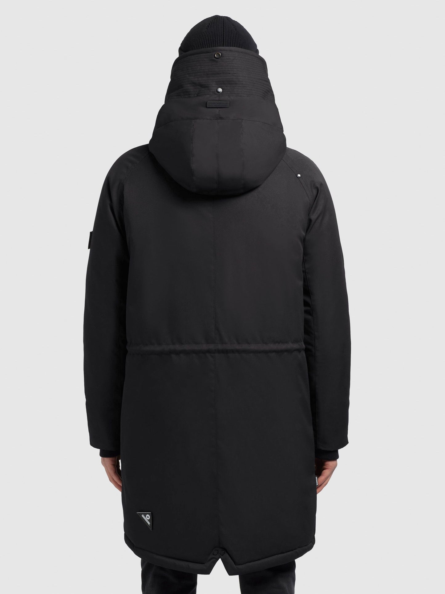 khujo Herren Mantel HANT schwarz