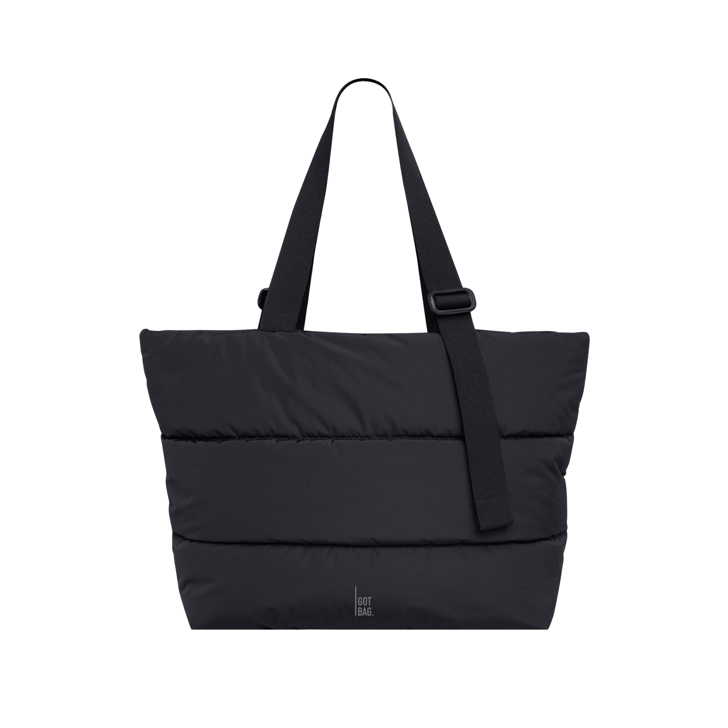 Got Bag Tasche Puffer Tote Bag Monochrome schwarz