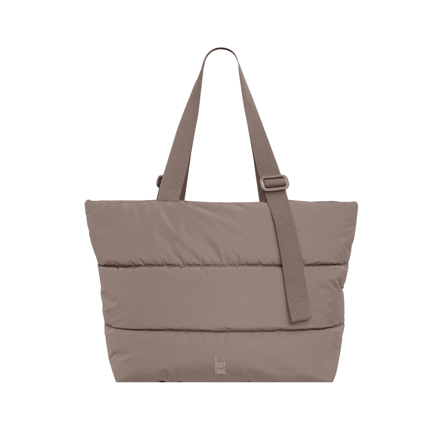 Got Bag Tasche Puffer Tote Bag Monochrome braun