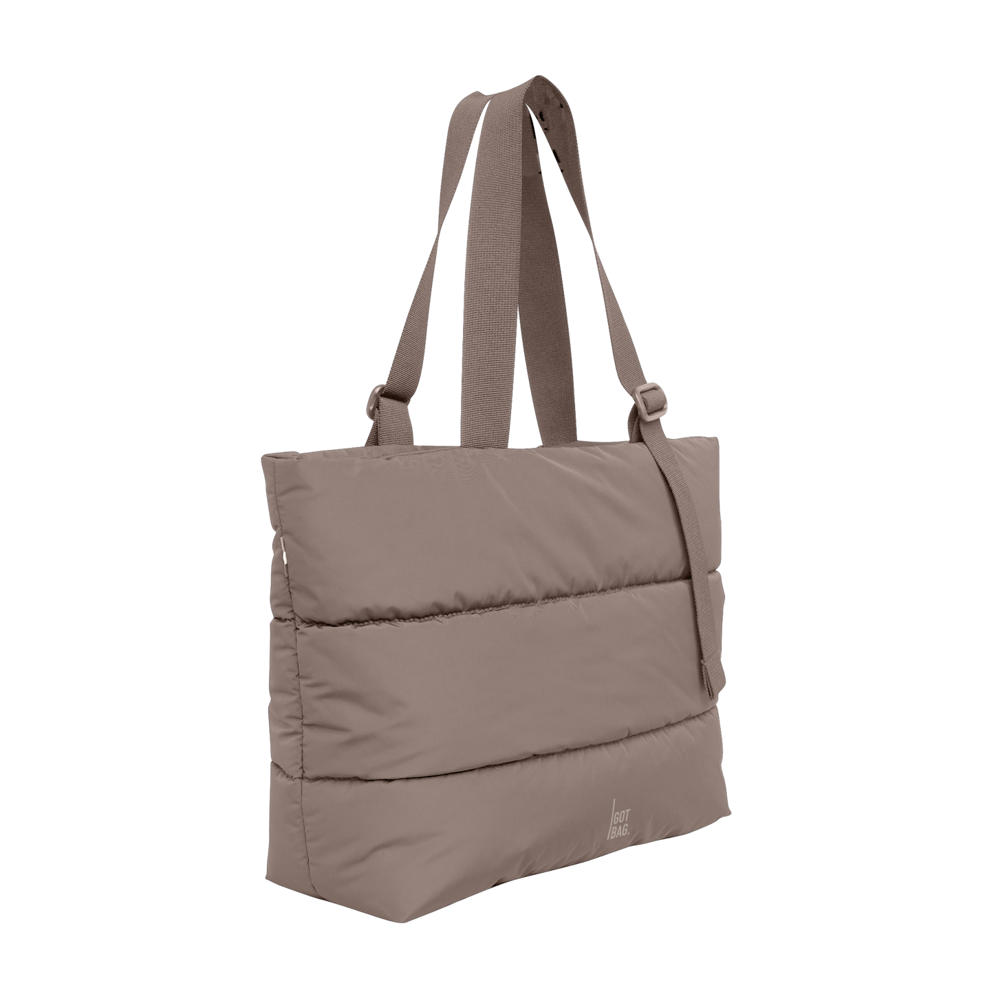 Got Bag Tasche Puffer Tote Bag Monochrome braun
