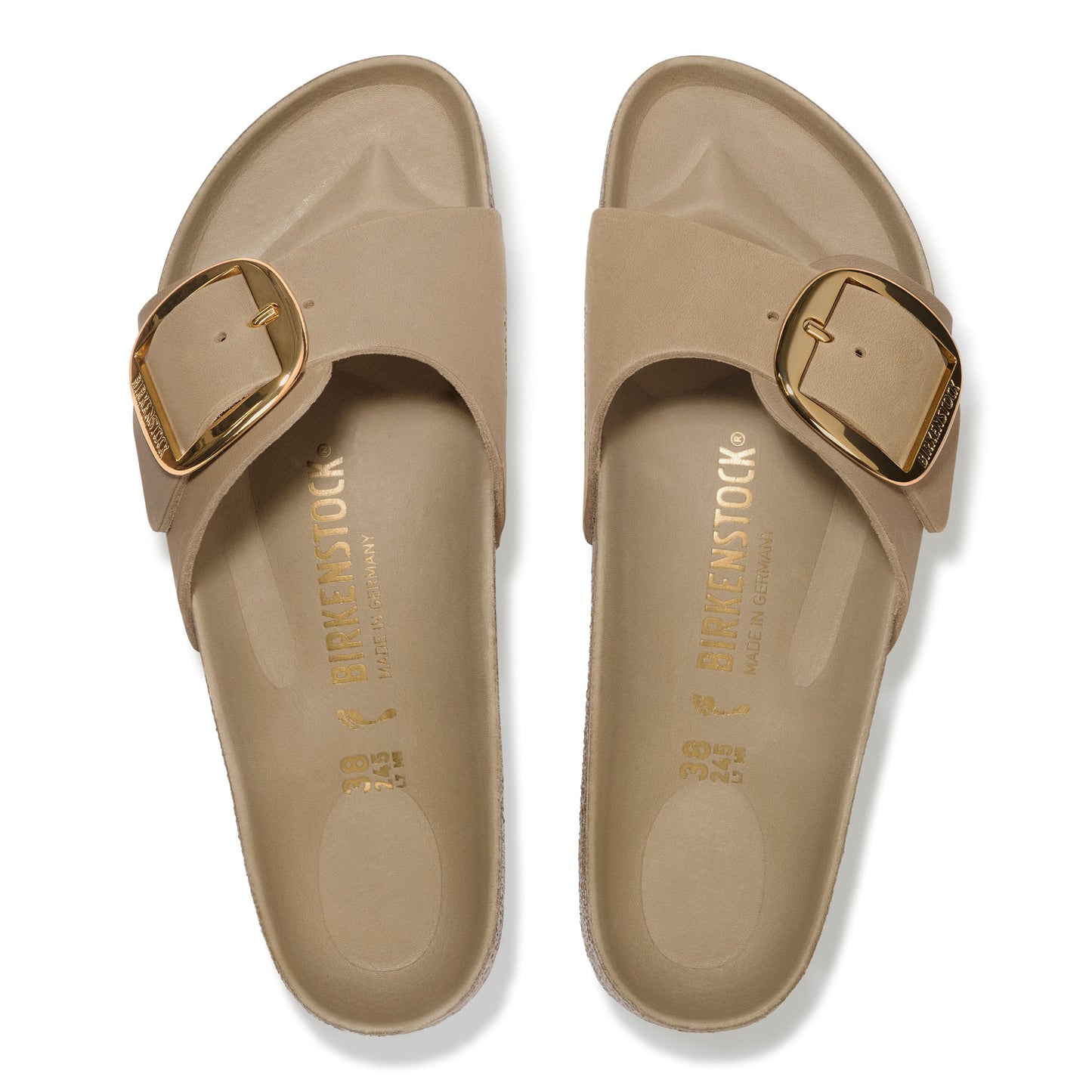 Birkenstock Damen Schuh Madrid Big Buckle braun