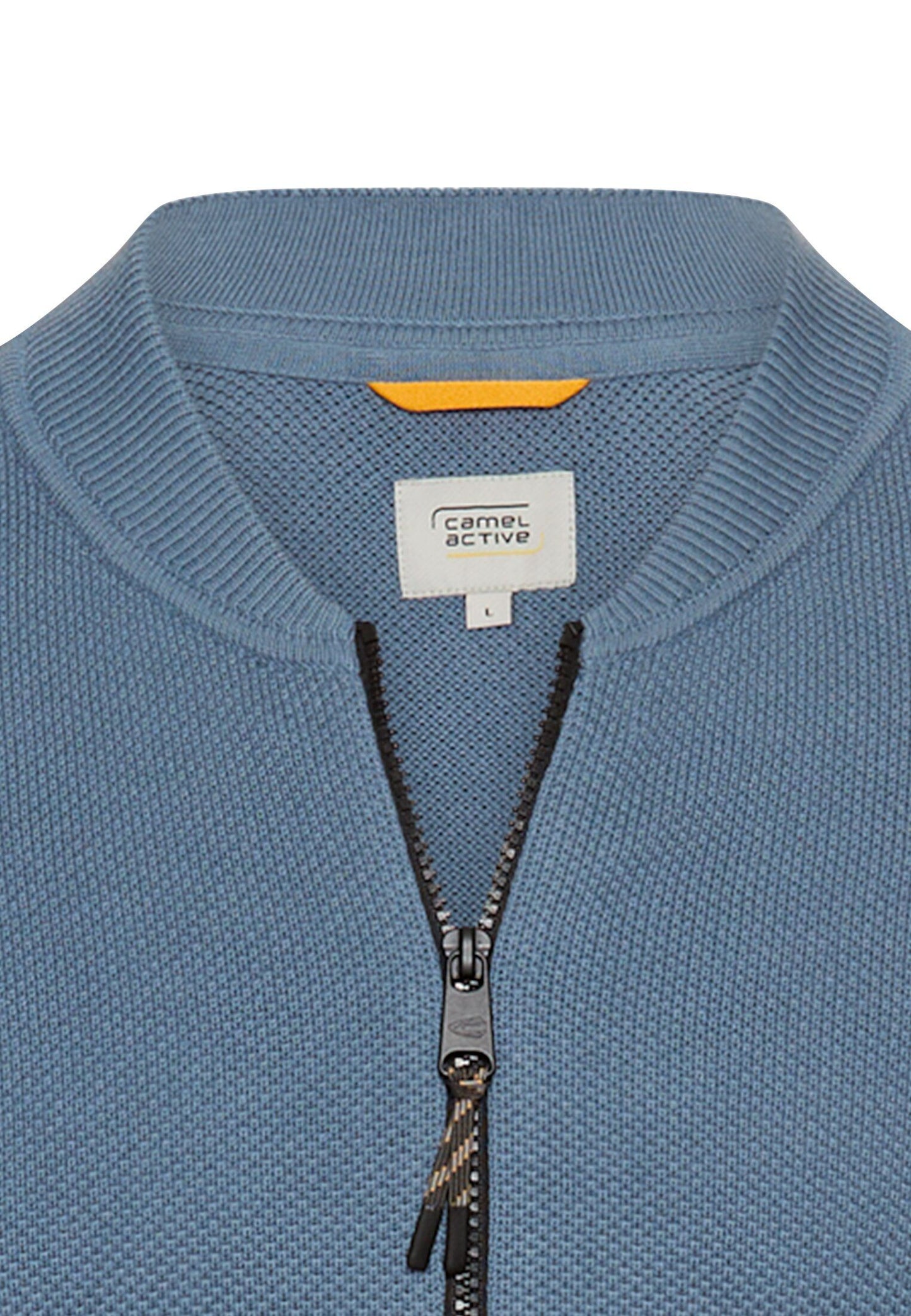Camel Active Menswear Herren Strickjacke blau