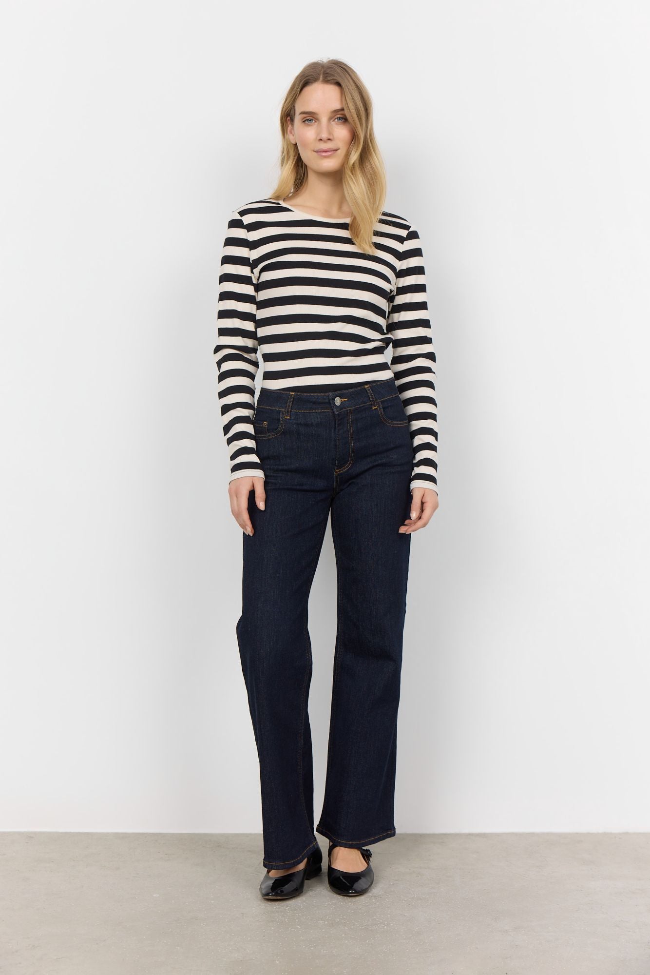 Soyaconcept Damen Shirt schwarz