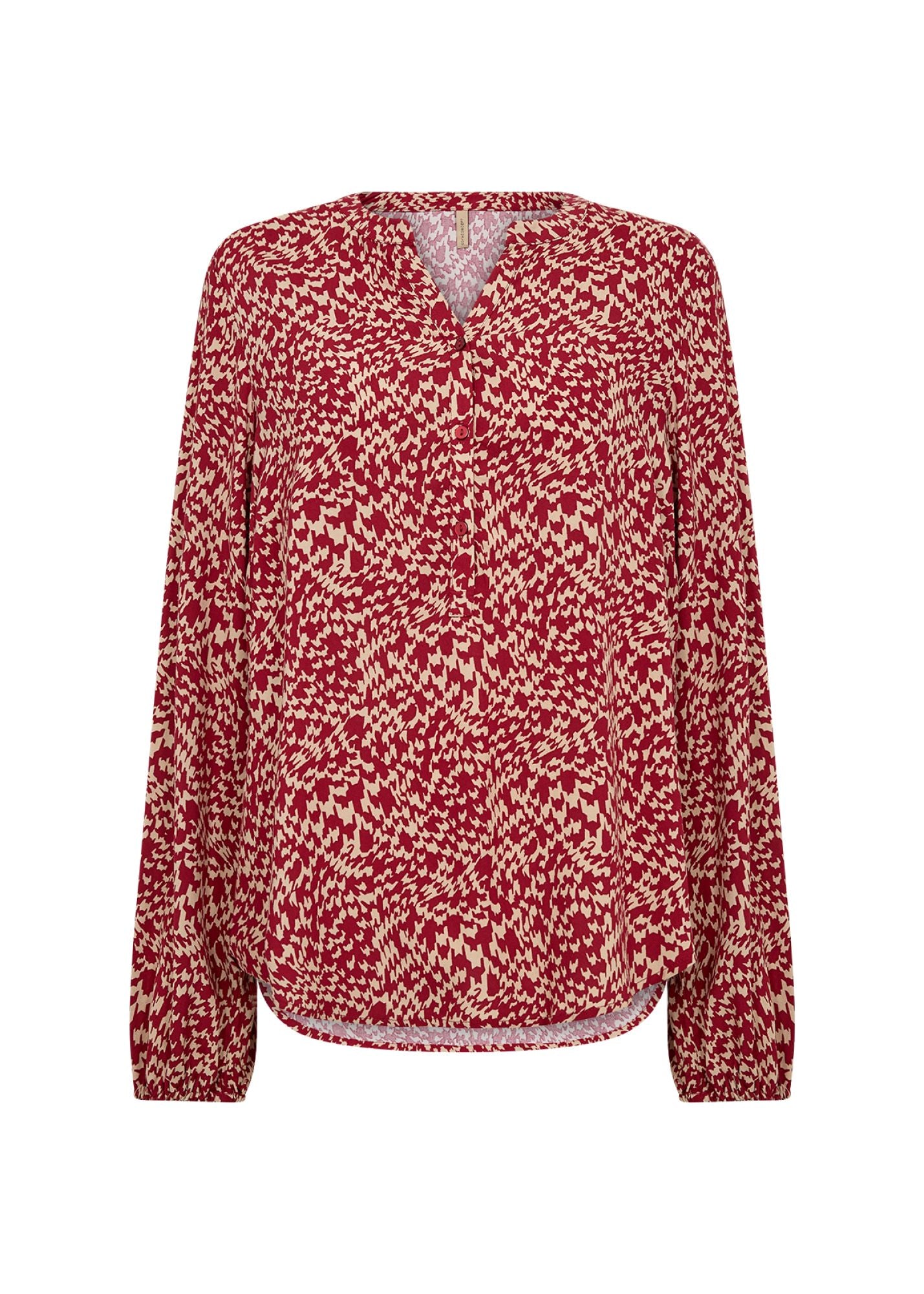 Soyaconcept Damen Bluse XXL rot