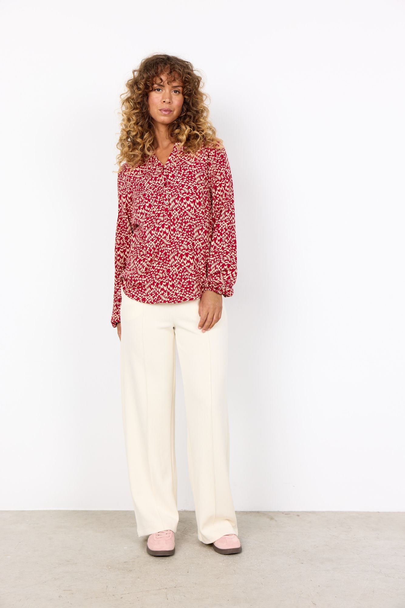 Soyaconcept Damen Bluse rot