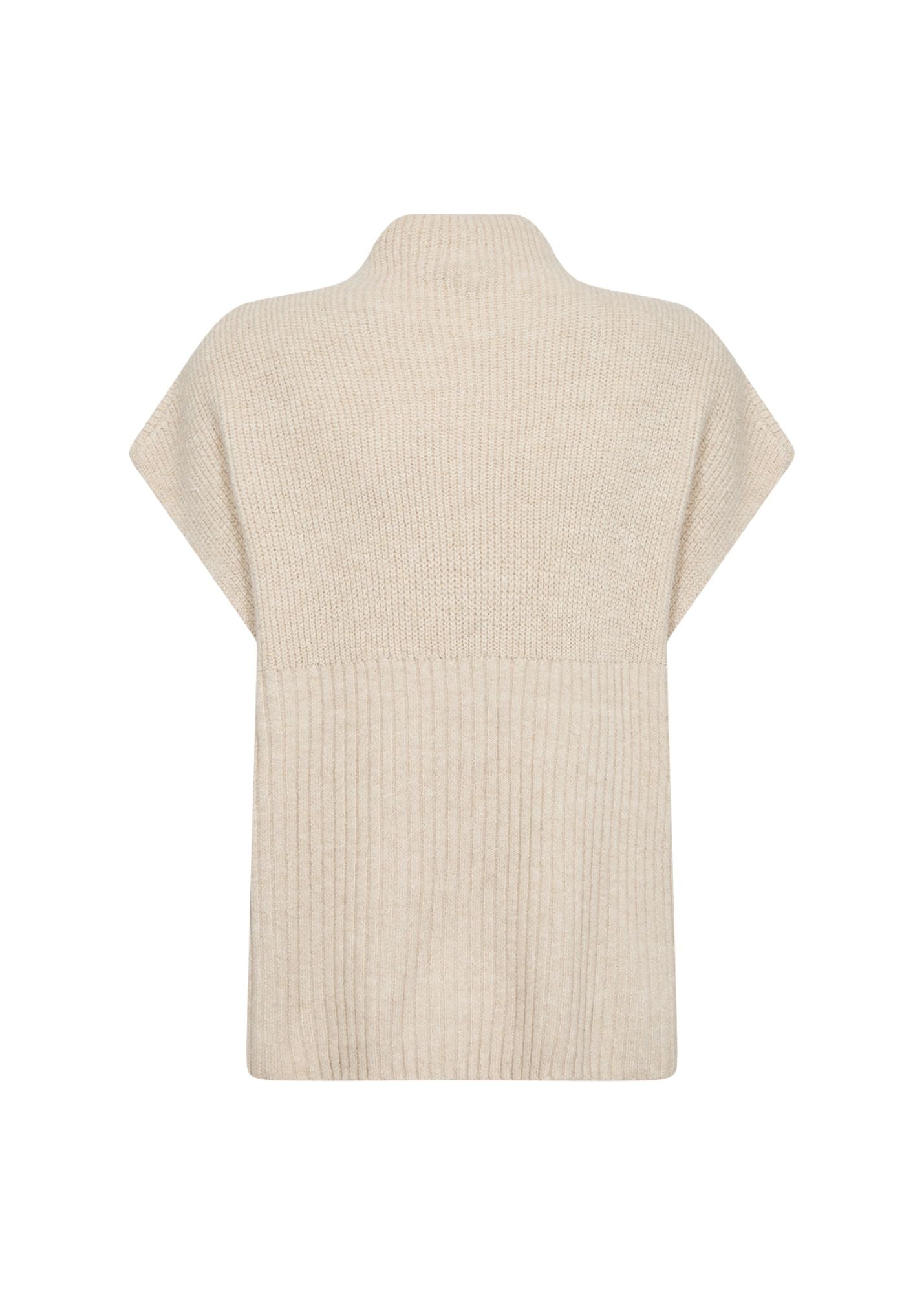 Soyaconcept Damen Strickweste weiß