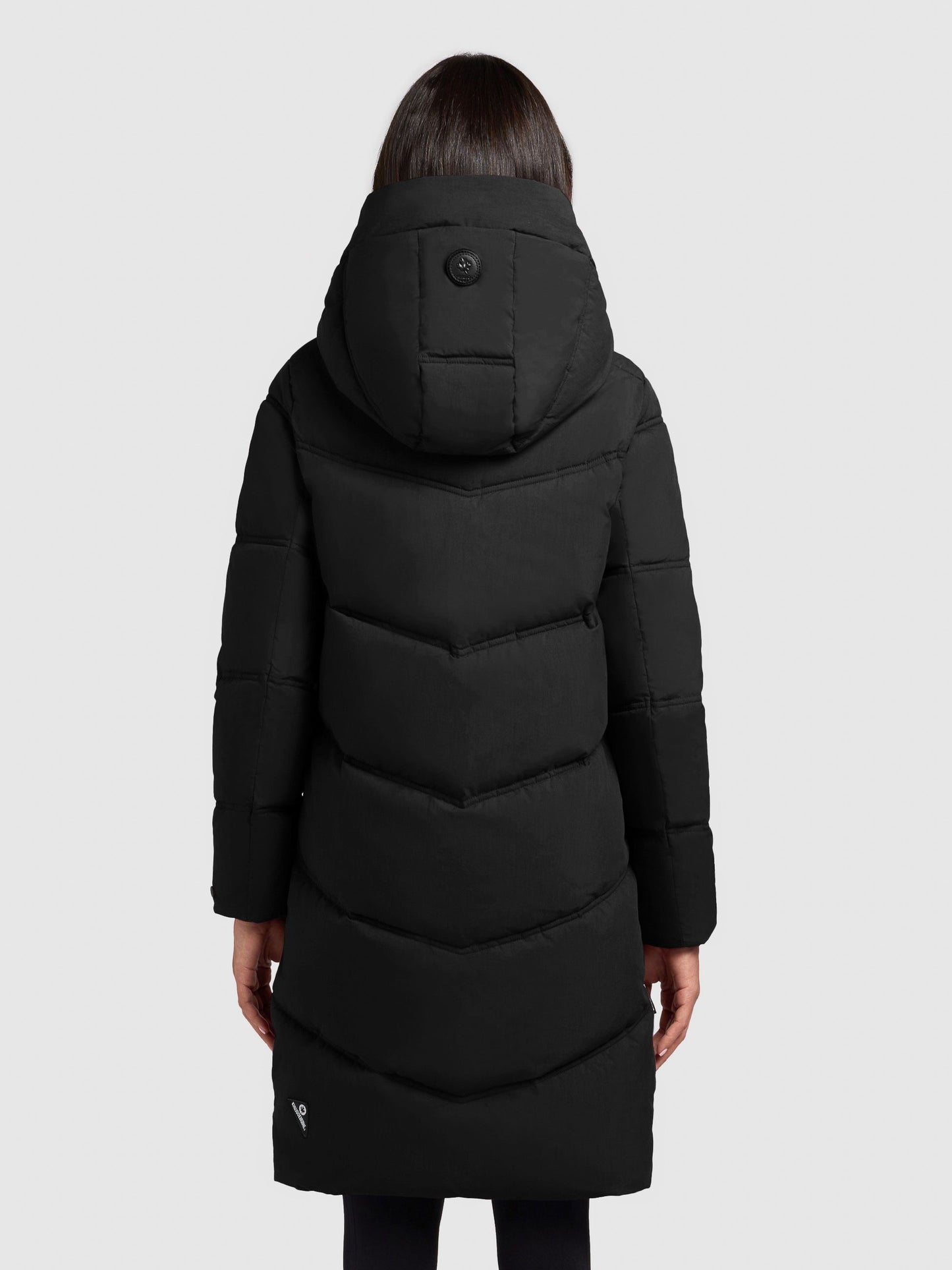 khujo Damen Wintermantel GRAYA schwarz