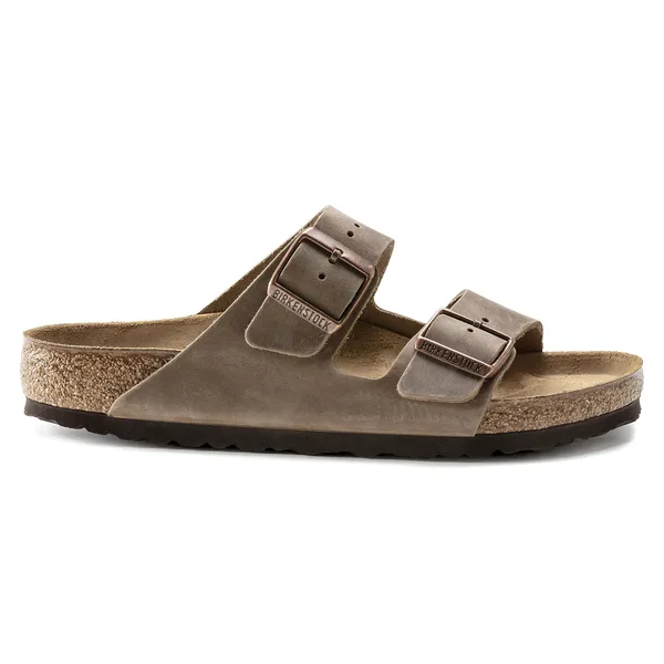 Birkenstock Pantolette Arizona LEOI braun
