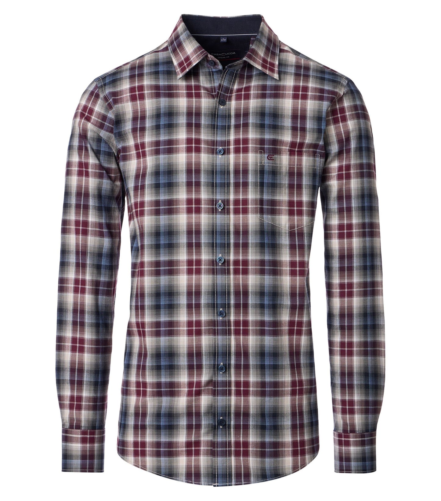 Casa Moda Herren Hemd rot
