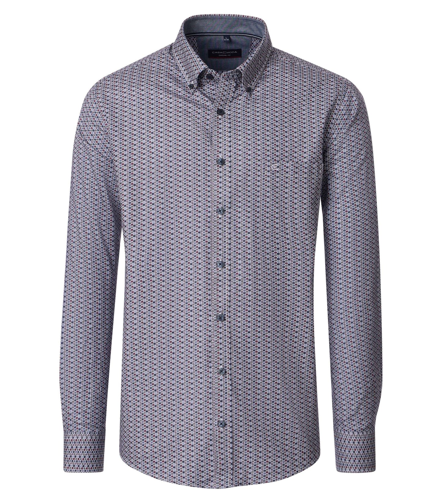 Casa Moda Herren Hemd rot