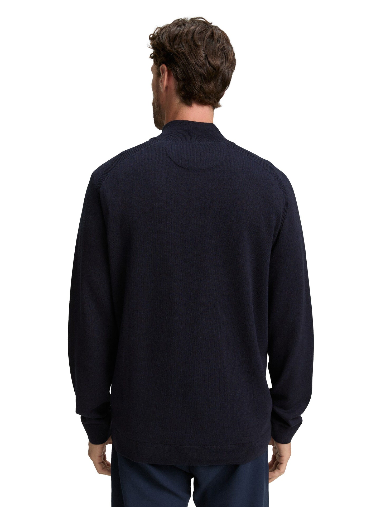 Tom Tailor Herren Pullover blau