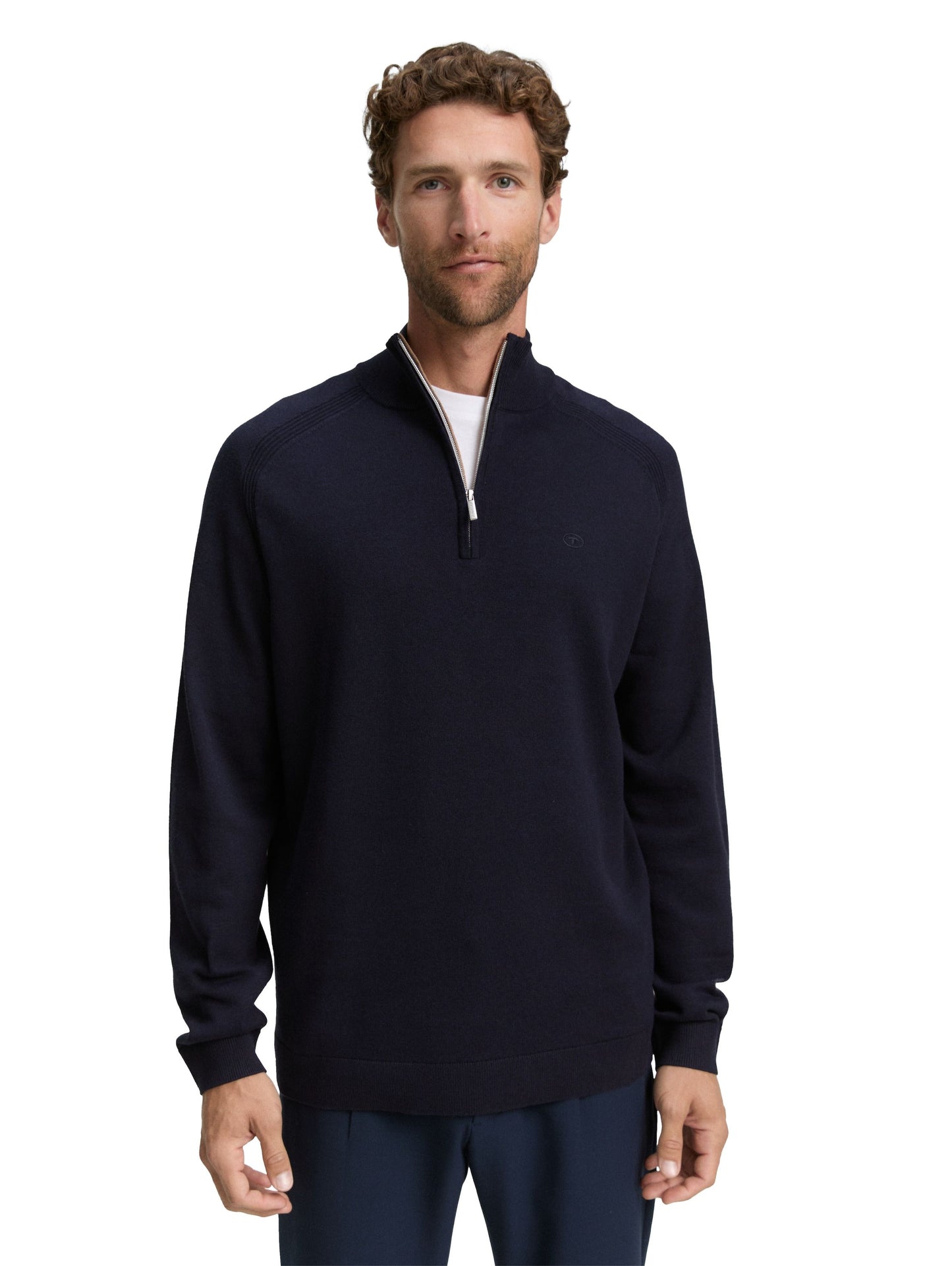Tom Tailor Herren Pullover blau