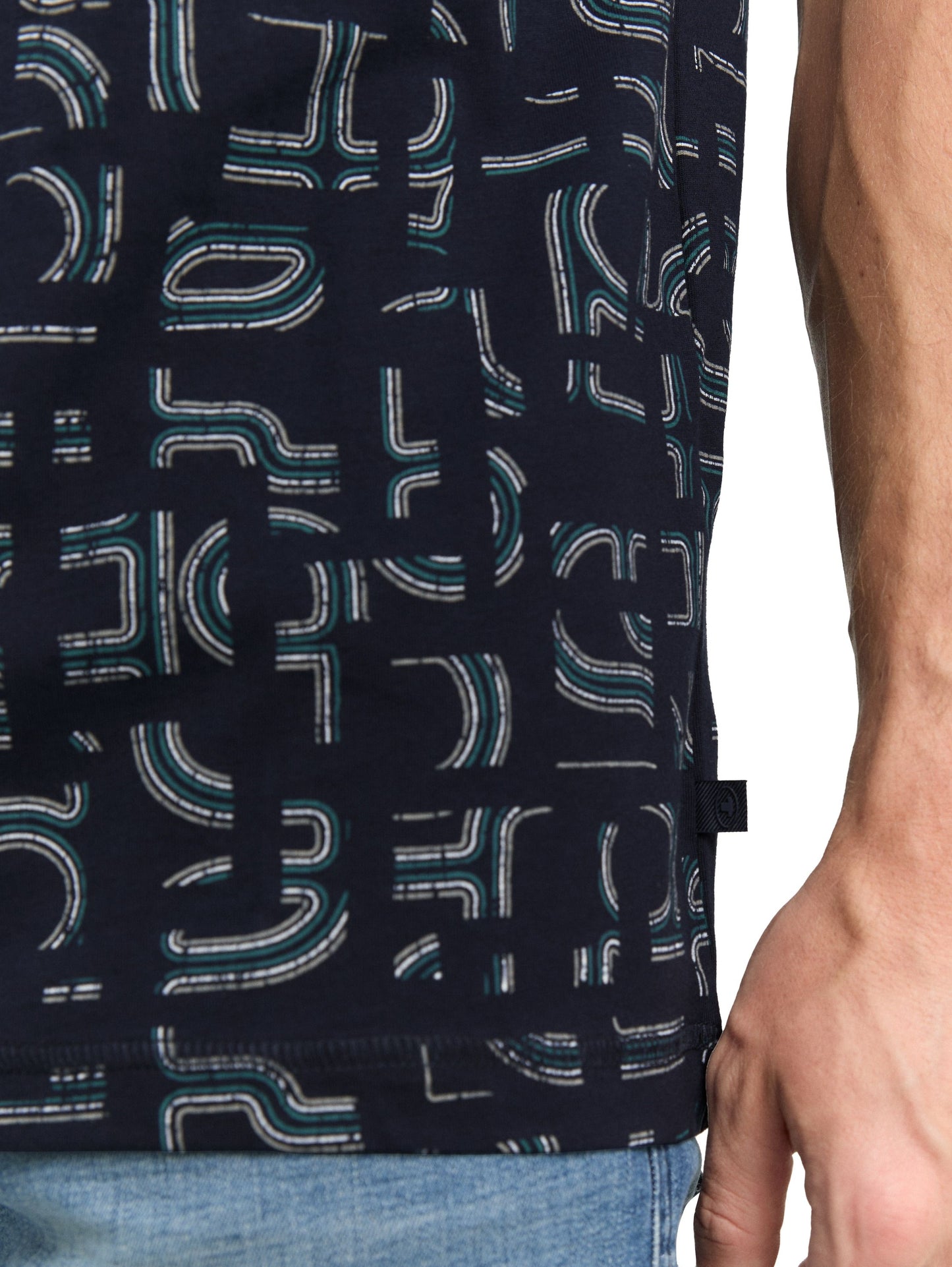 Tom Tailor Herren T-Shirt blau