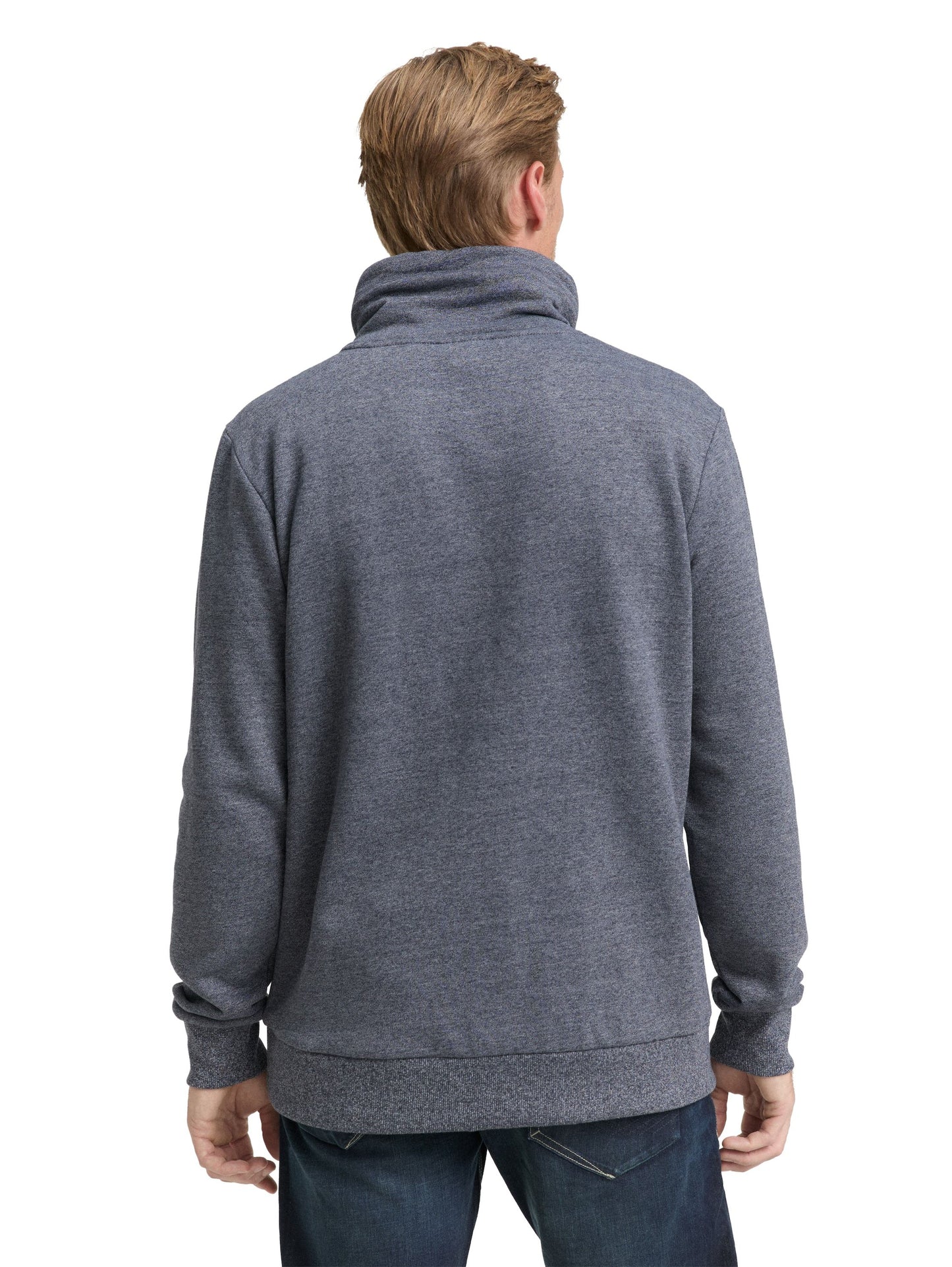 Tom Tailor Herren Sweatshirt blau