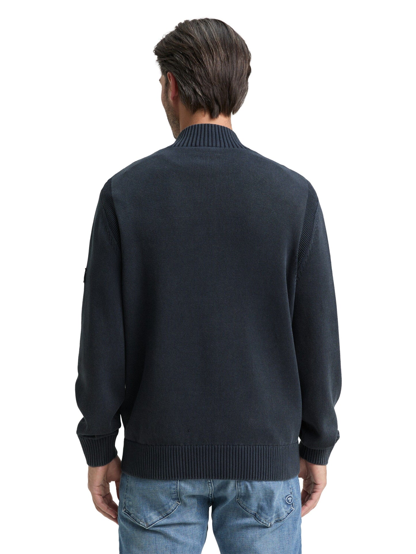 Tom Tailor Herren Pullover blau