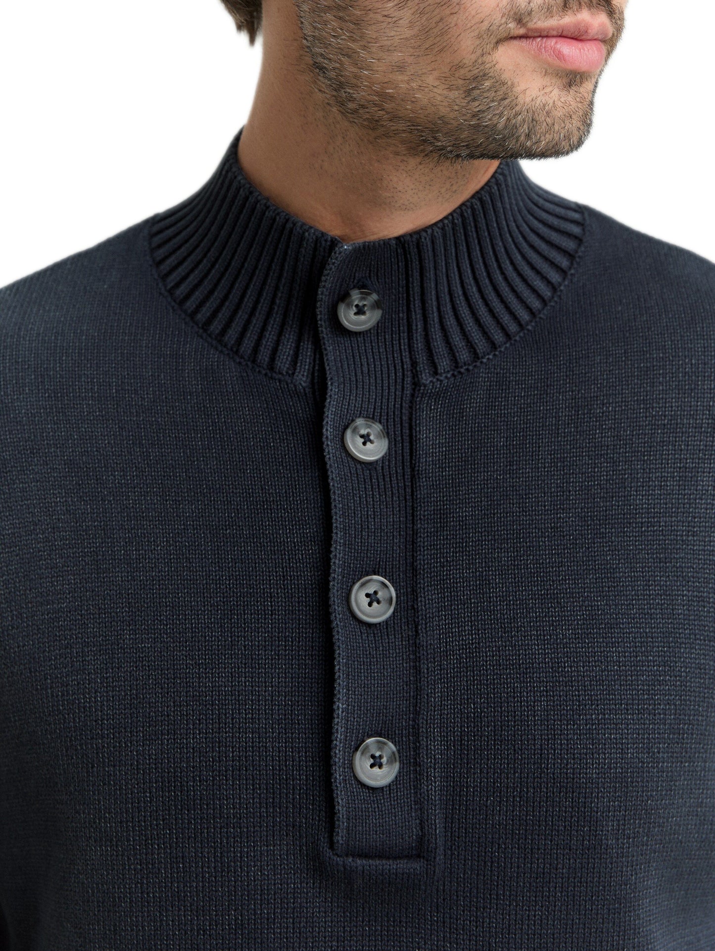 Tom Tailor Herren Pullover blau