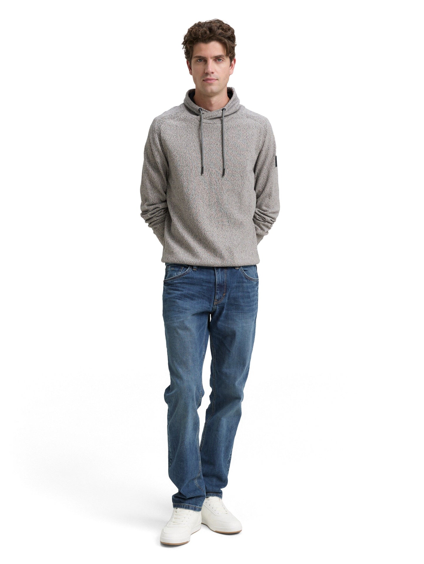 Tom Tailor Herren Pullover weiß