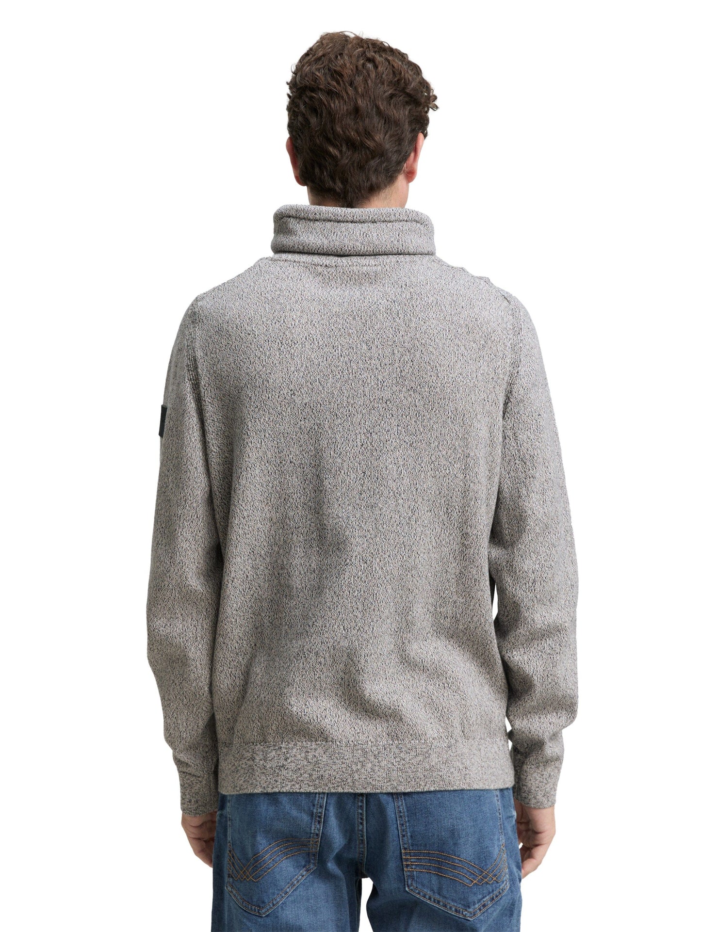 Tom Tailor Herren Pullover weiß