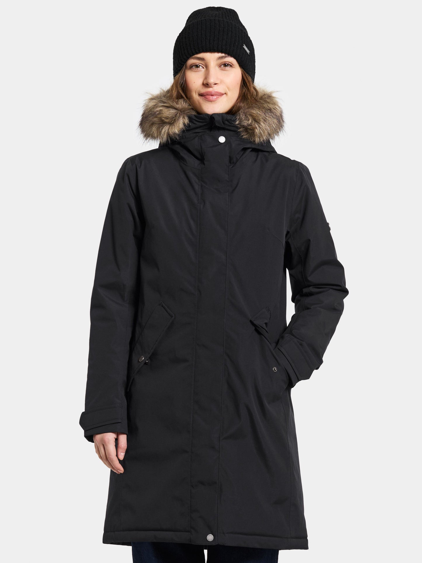 Didriksons Damen Jacke schwarz