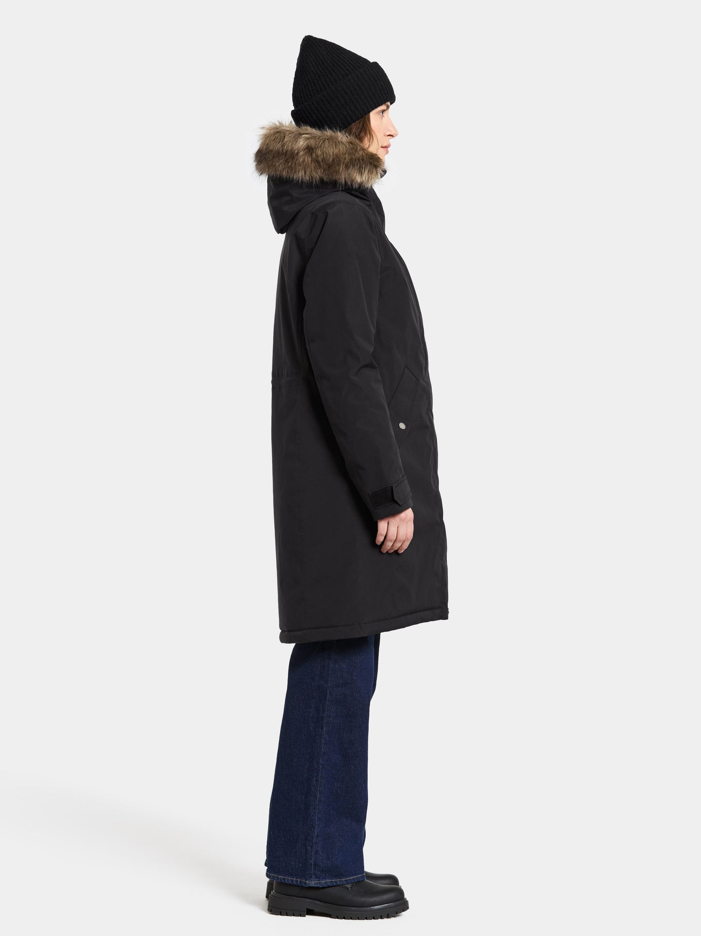 Didriksons Damen Jacke schwarz