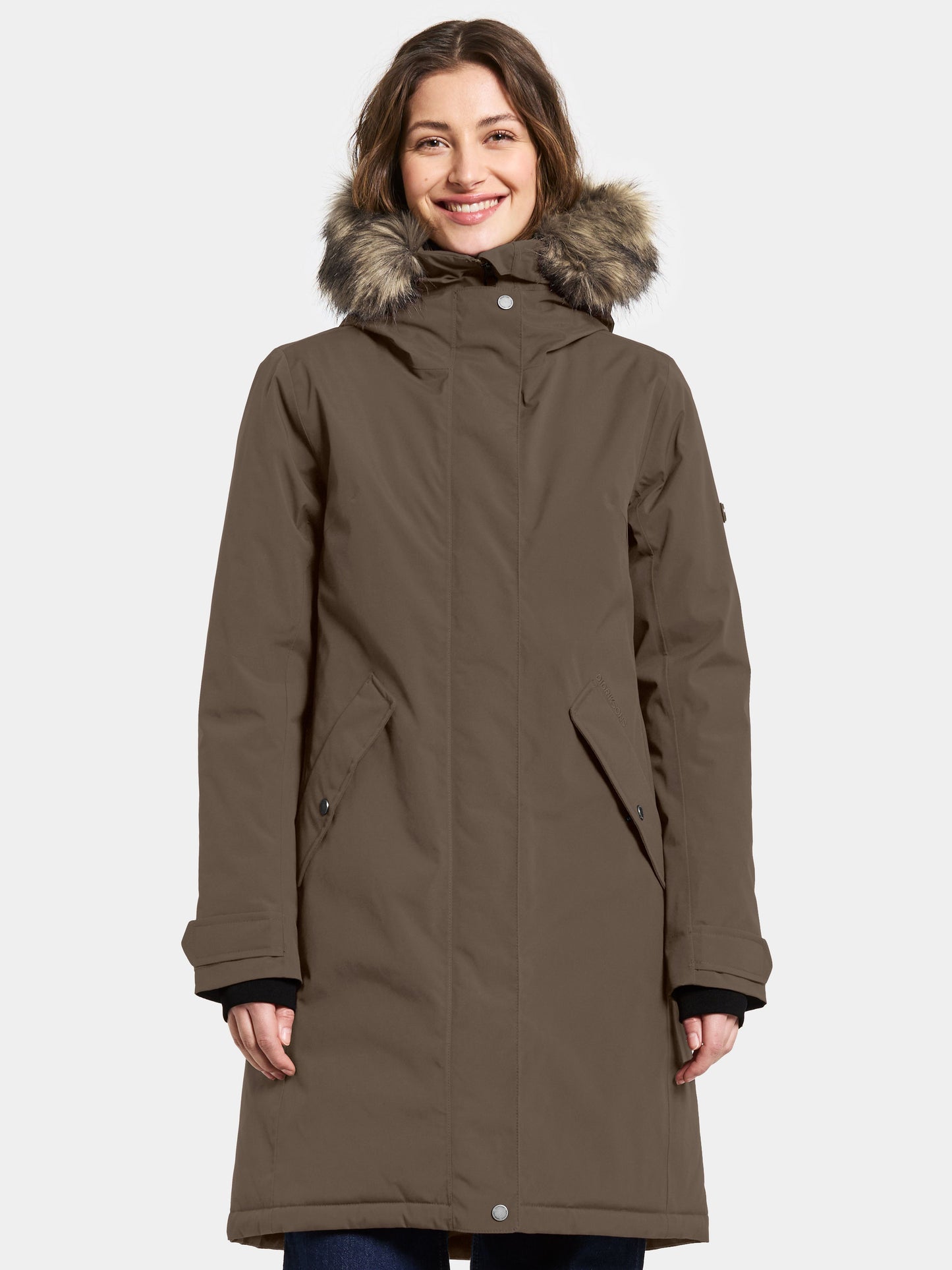 Didriksons Damen Jacke braun