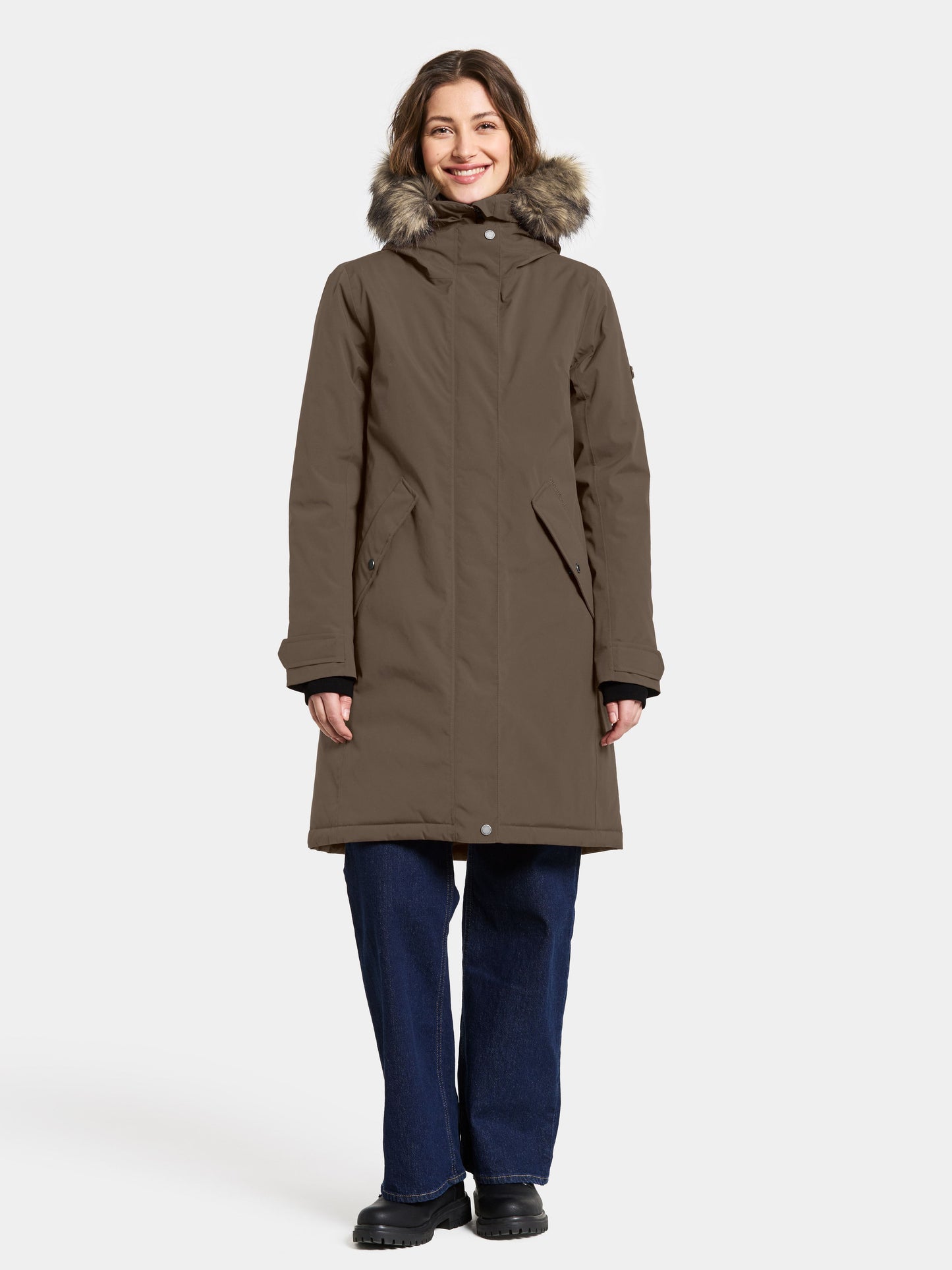 Didriksons Damen Jacke braun