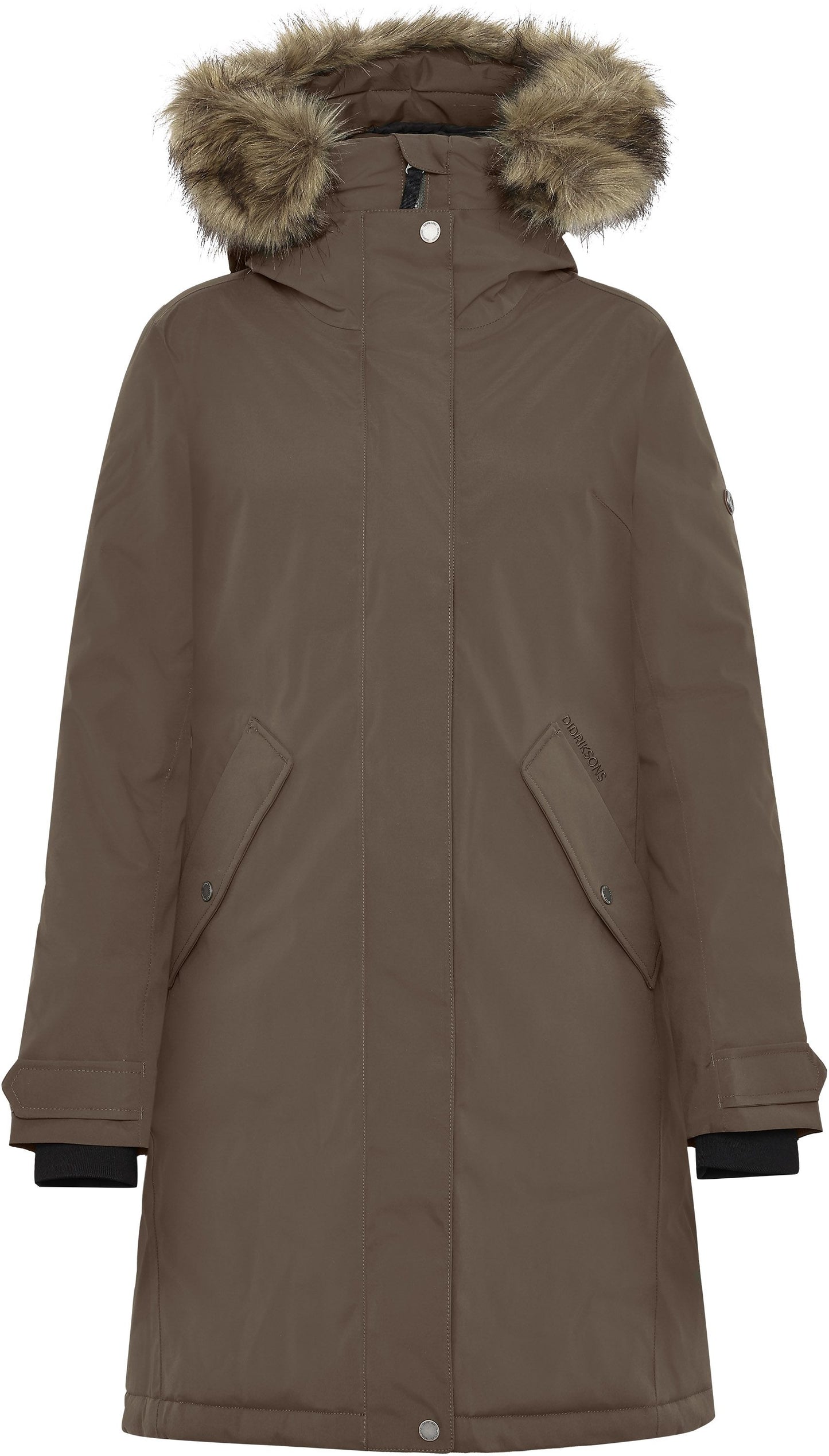 Didriksons Damen Jacke braun