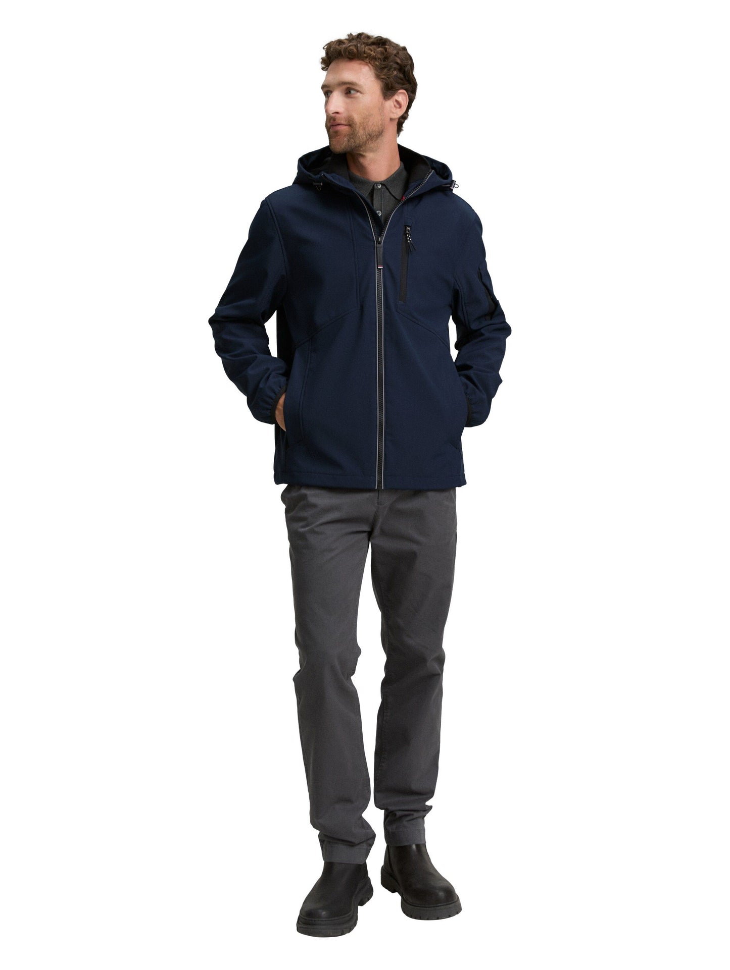 Tom Tailor Herren Jacke blau
