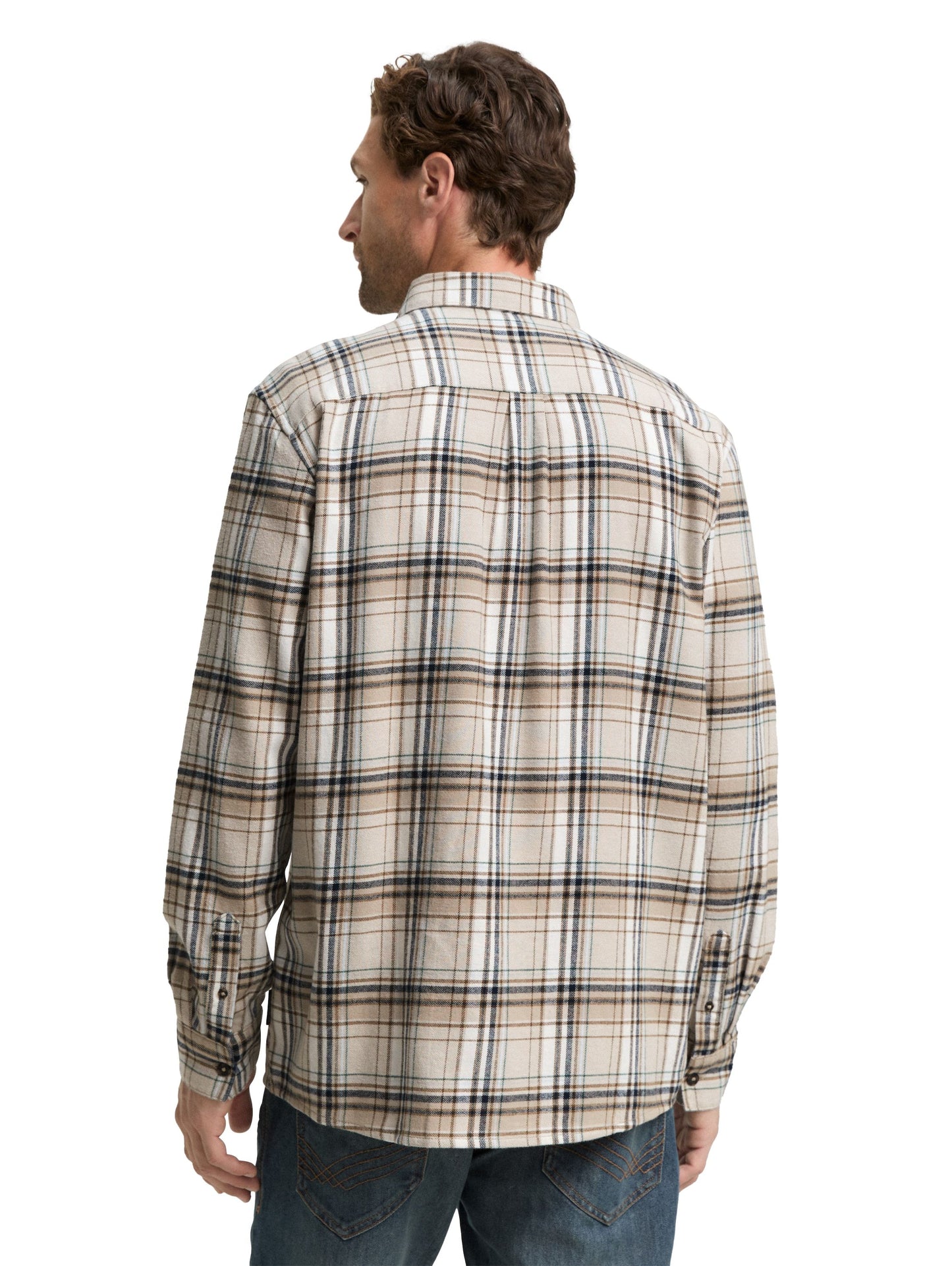 Tom Tailor Herren Hemd braun