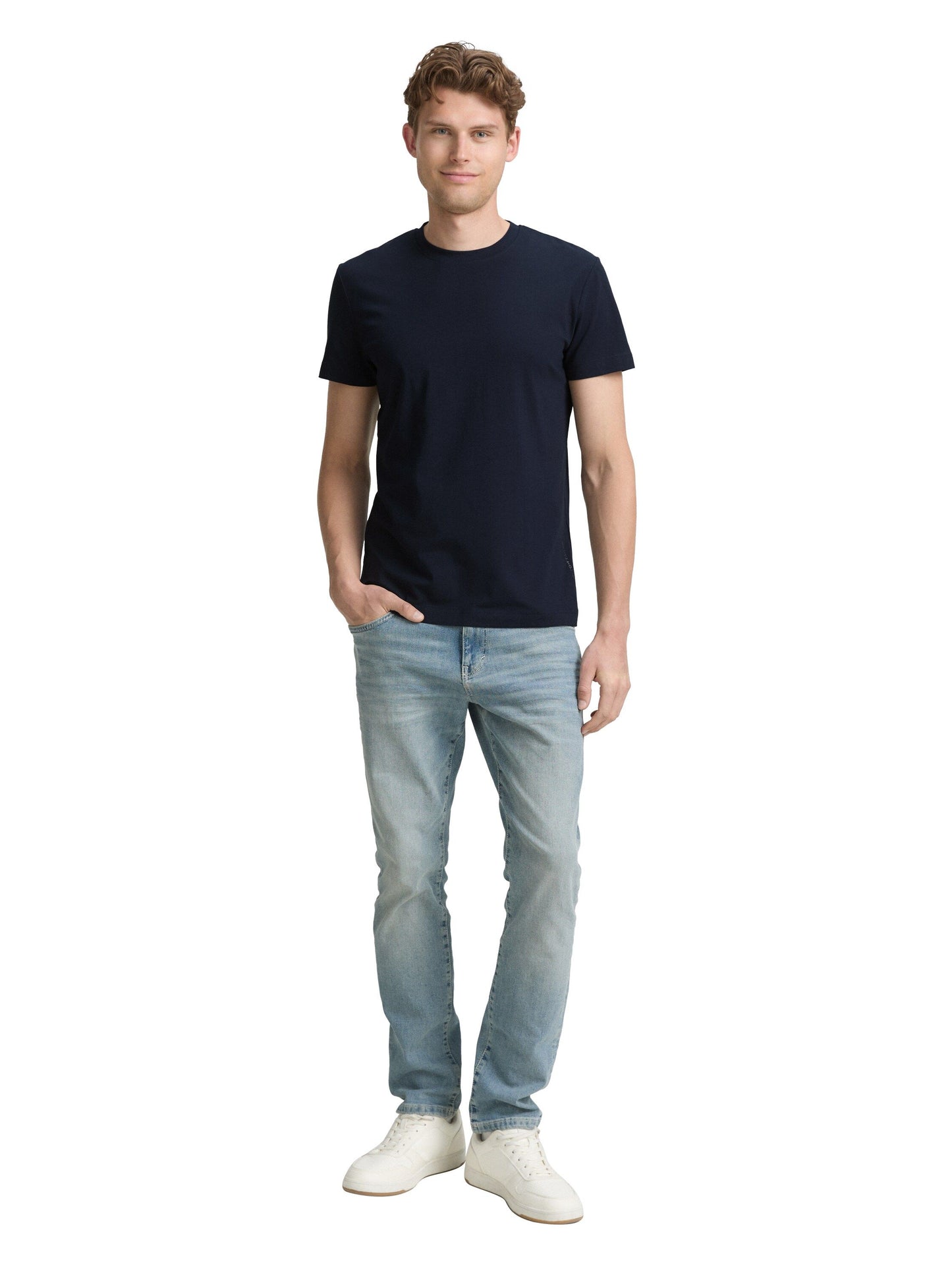 Tom Tailor Herren T-Shirt blau