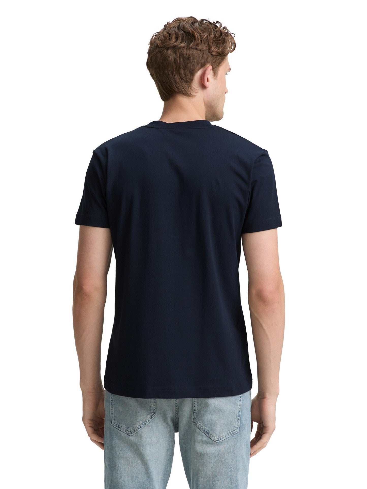 Tom Tailor Herren T-Shirt blau