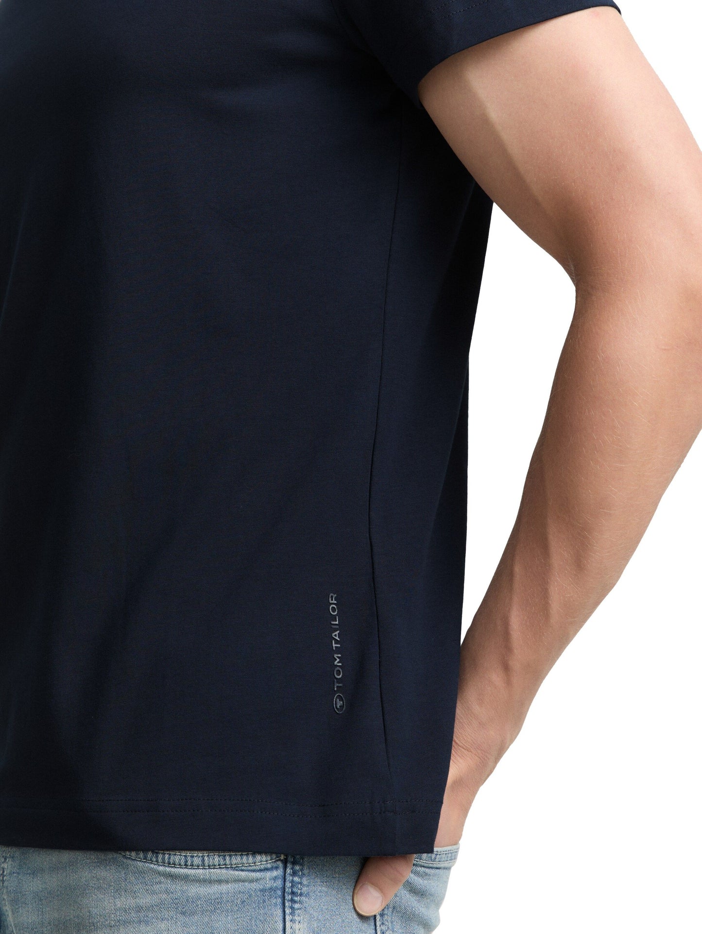 Tom Tailor Herren T-Shirt blau